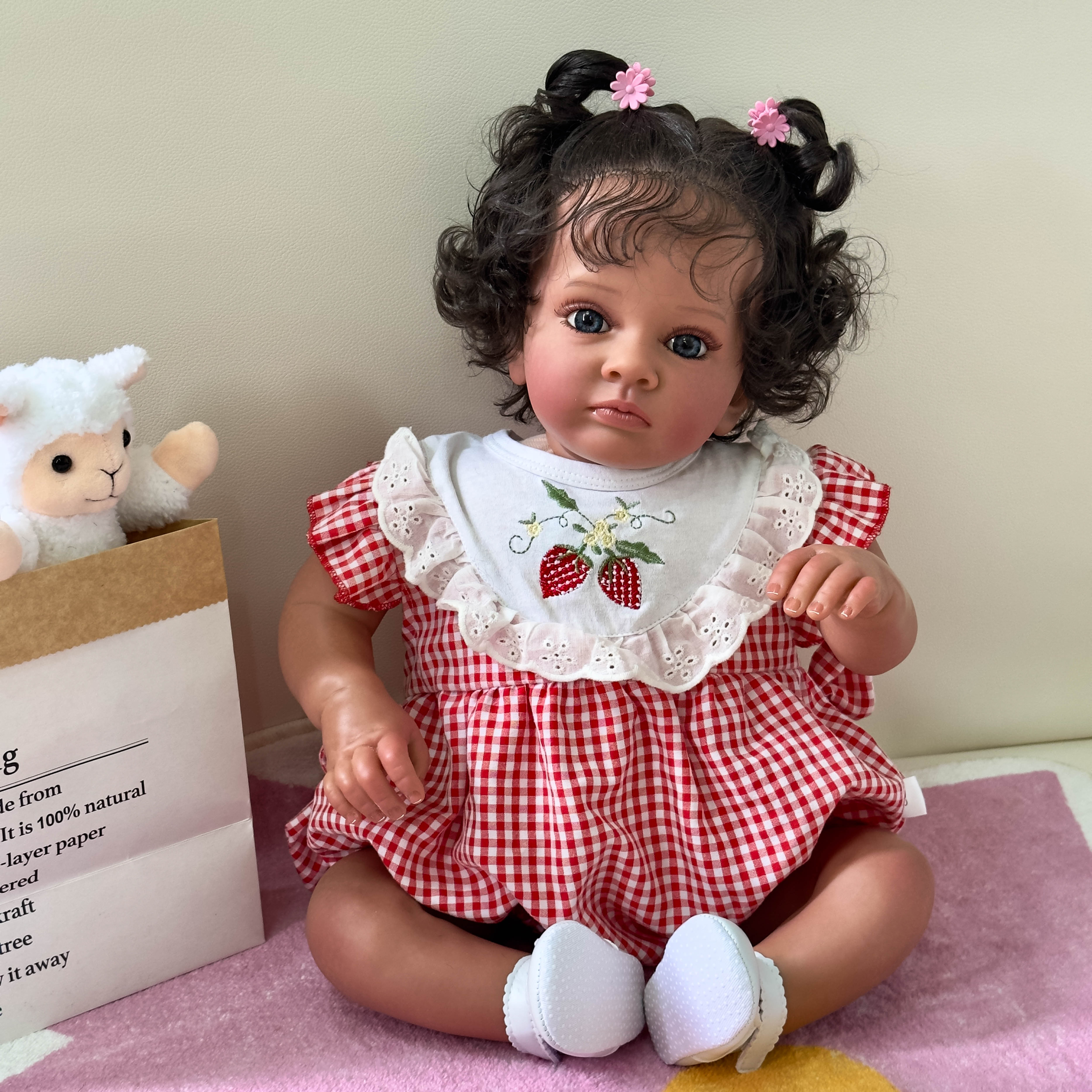 Reborn Bebek Coral – 58 cm, Sesli