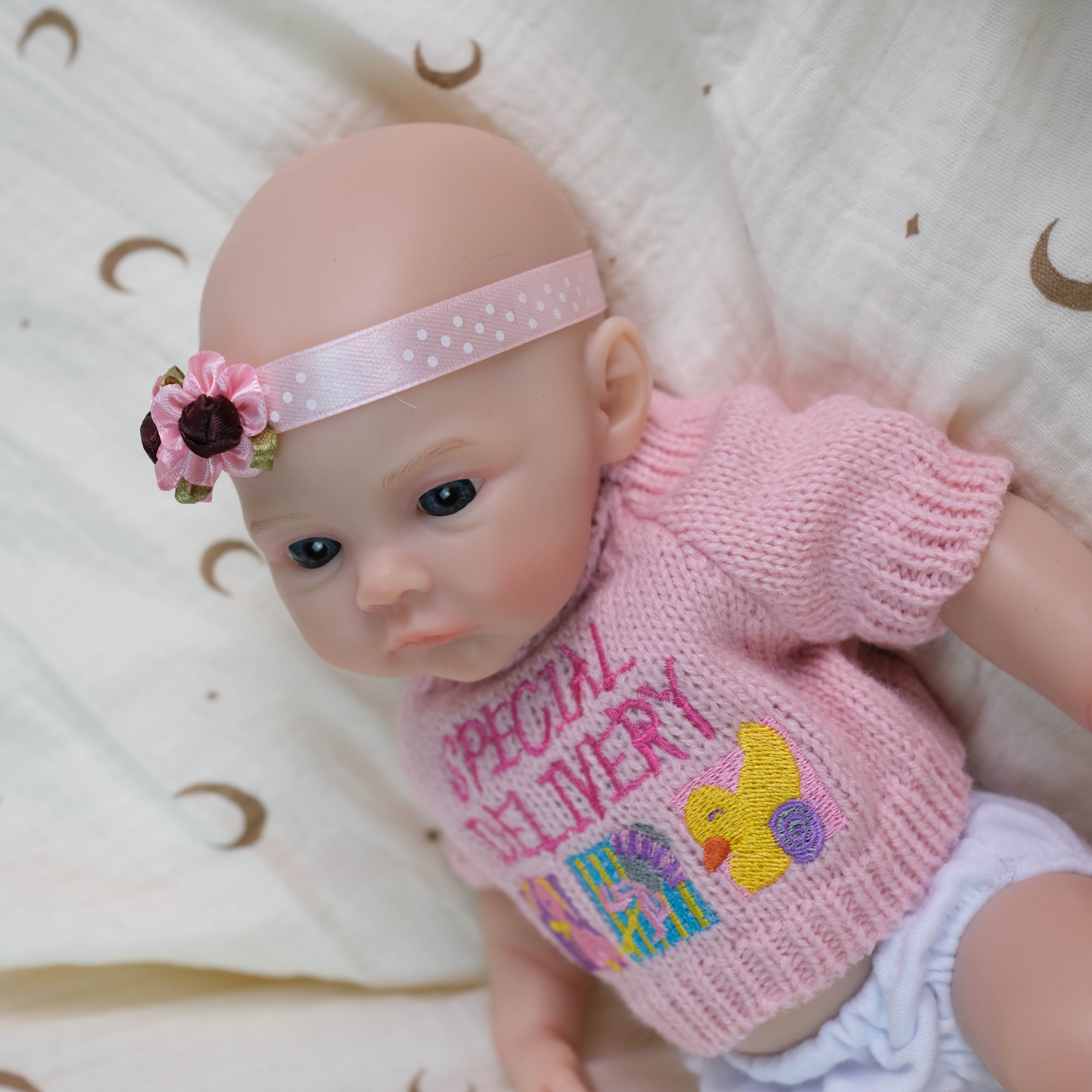 Bambola Reborn Amparo in Silicone Pieno – 30 cm, con Suono detail image 11