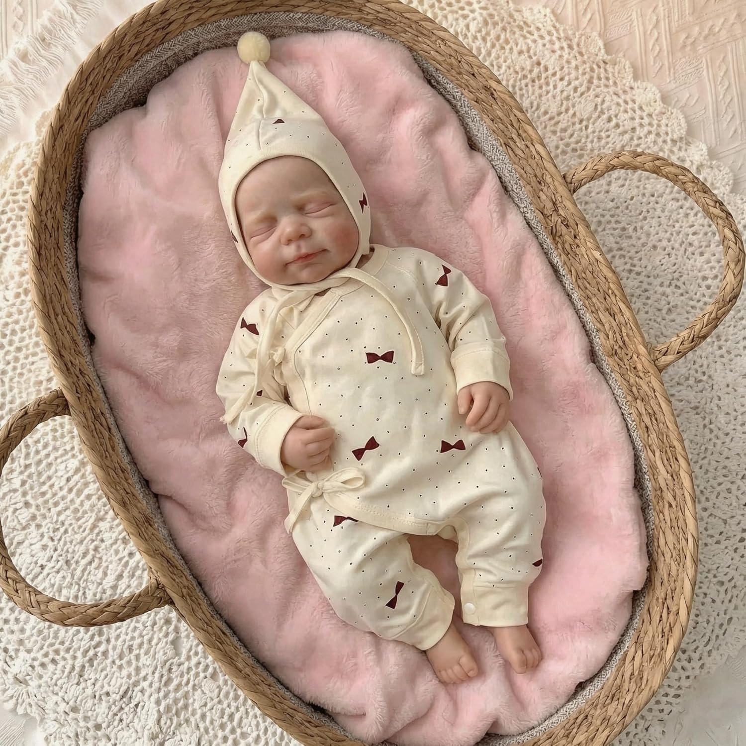 Bambola Reborn in Silicone Pieno Bárbara – 50 cm