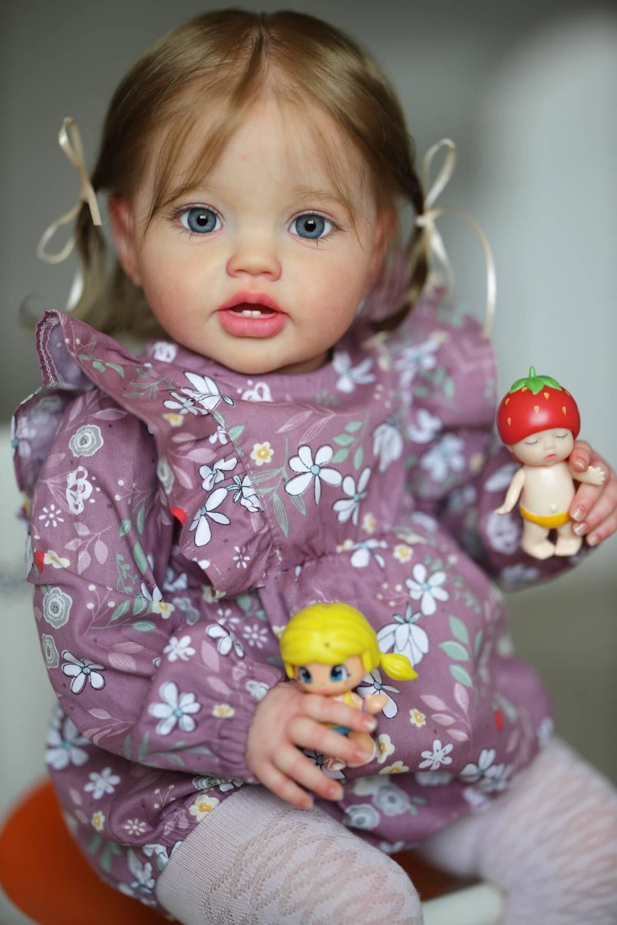Lalka Reborn Candelas 60 cm z Dźwiękiem
