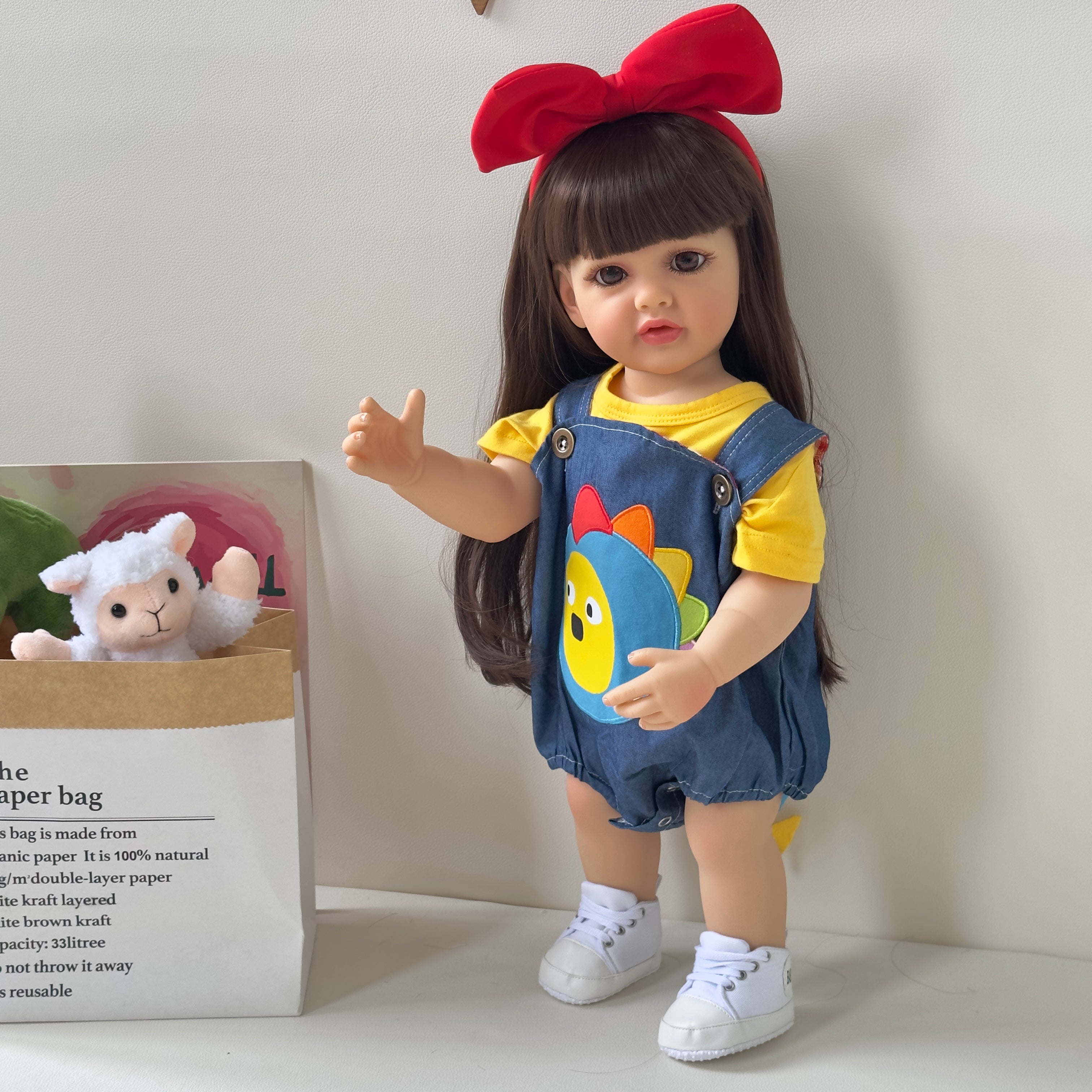 Bambola Reborn di Silicone Completa Dalia – 55 cm, con Suono detail image 2