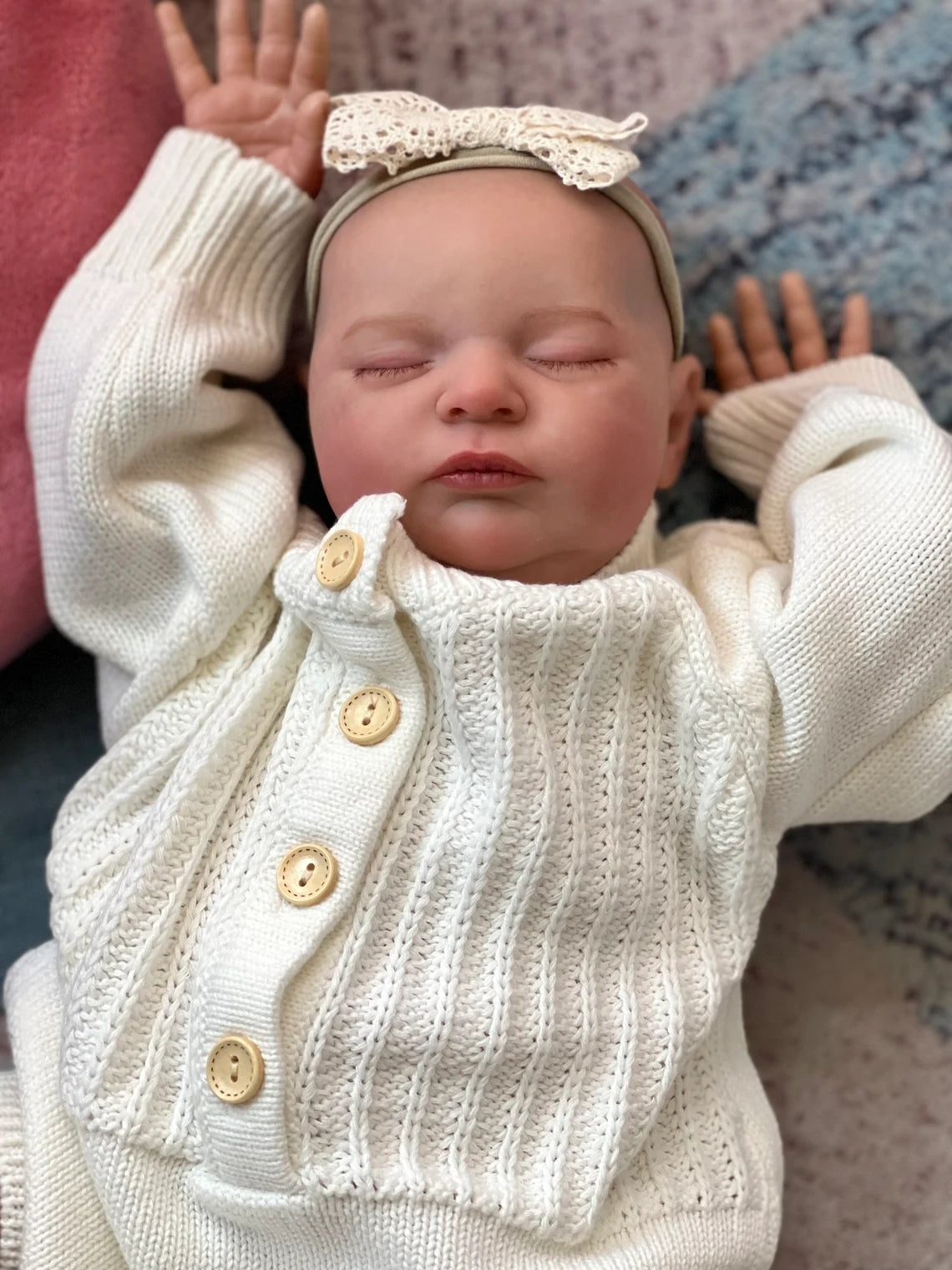 Bébé Reborn en Silicone Elisenda – 48 cm