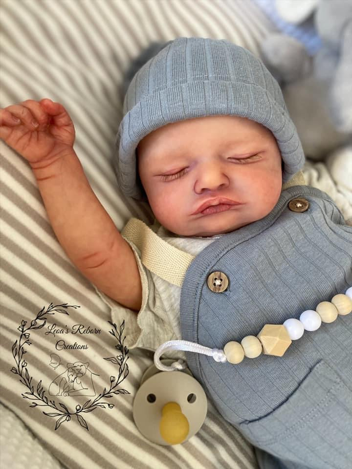 Lalka Reborn Winylowa Arcelia – 48 cm