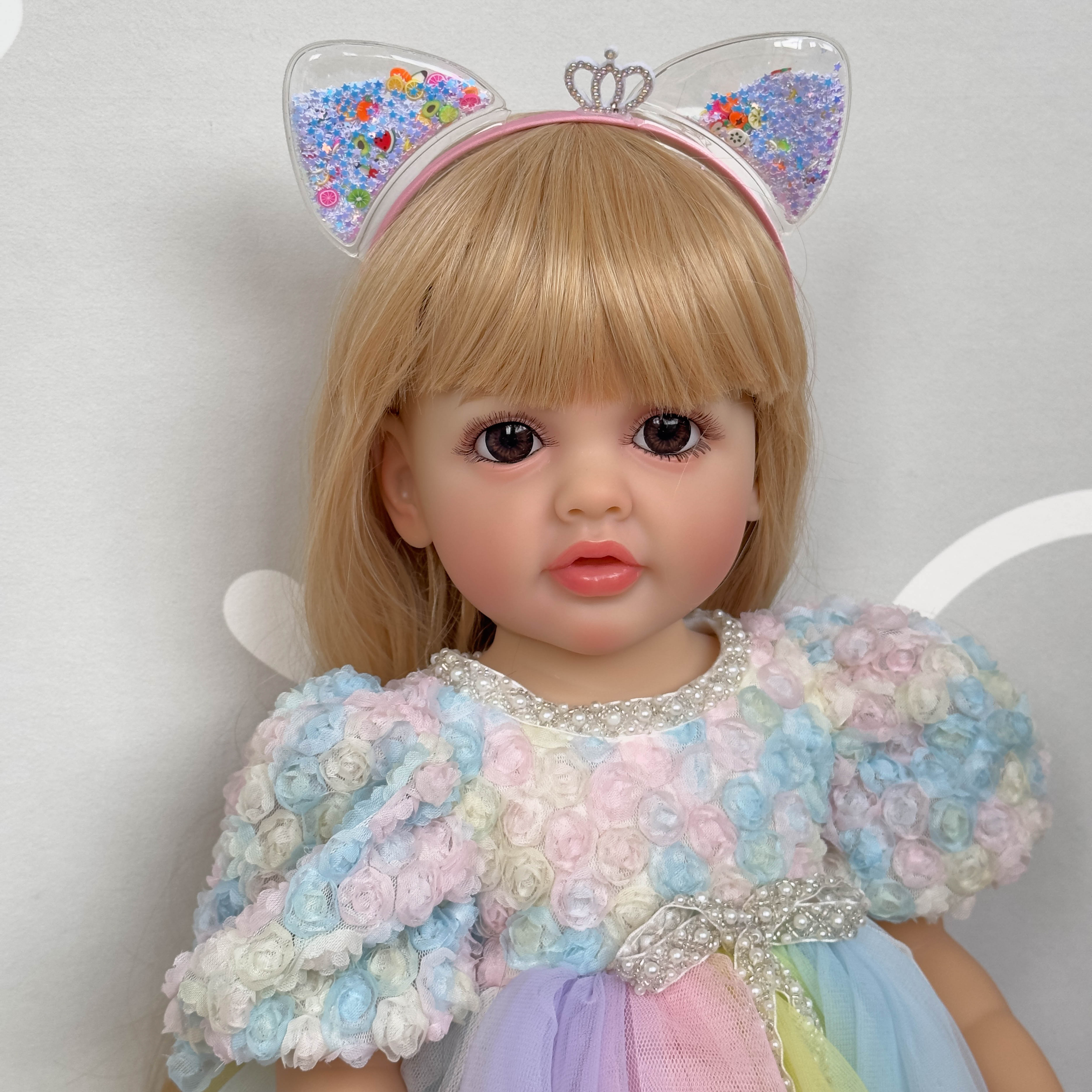 Bebé Reborn de Silicona Completa Vilma – 55 cm, con Sonido detail image 3