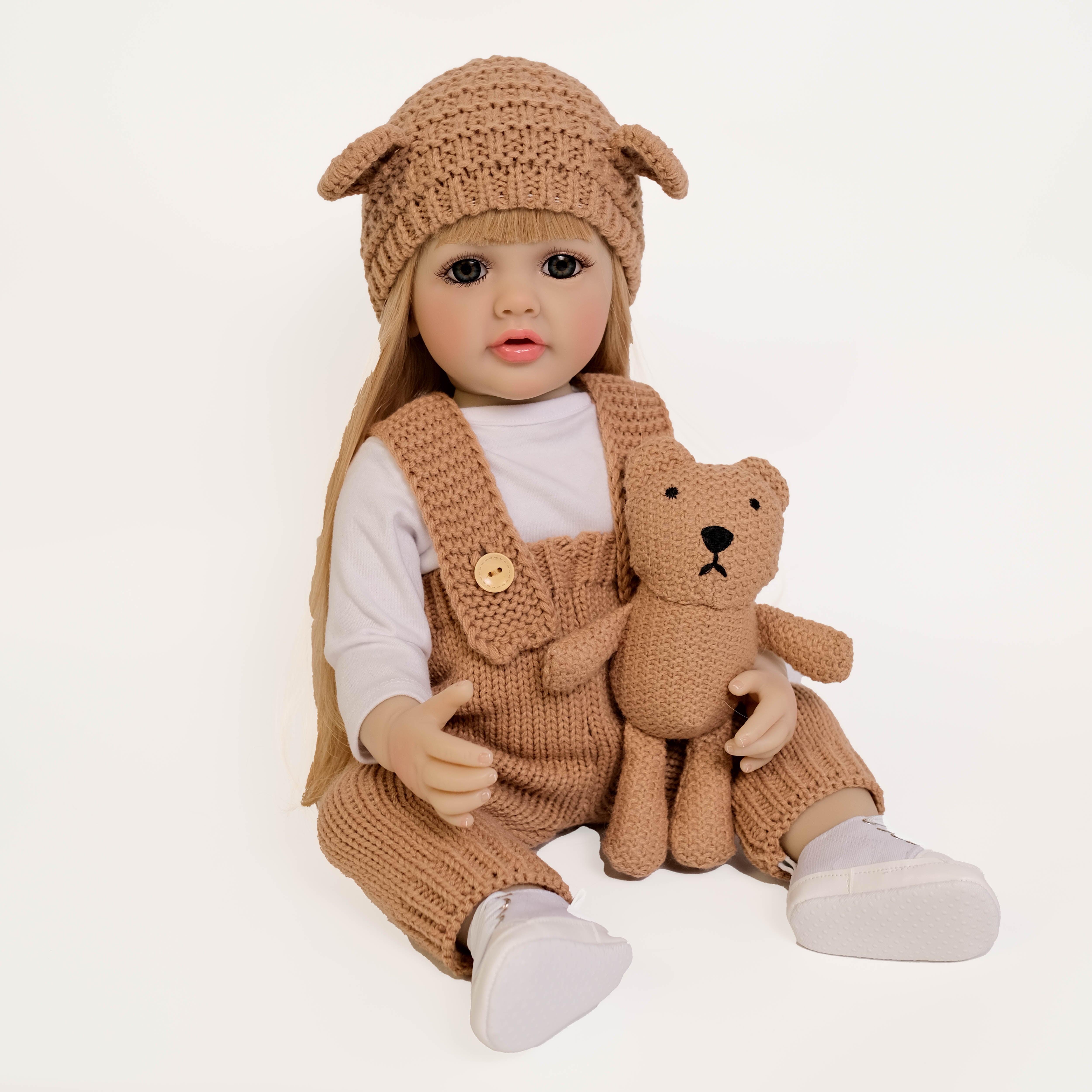 Bambola Reborn in Silicone Completa Rosario – 55 cm, con Suono detail image 11