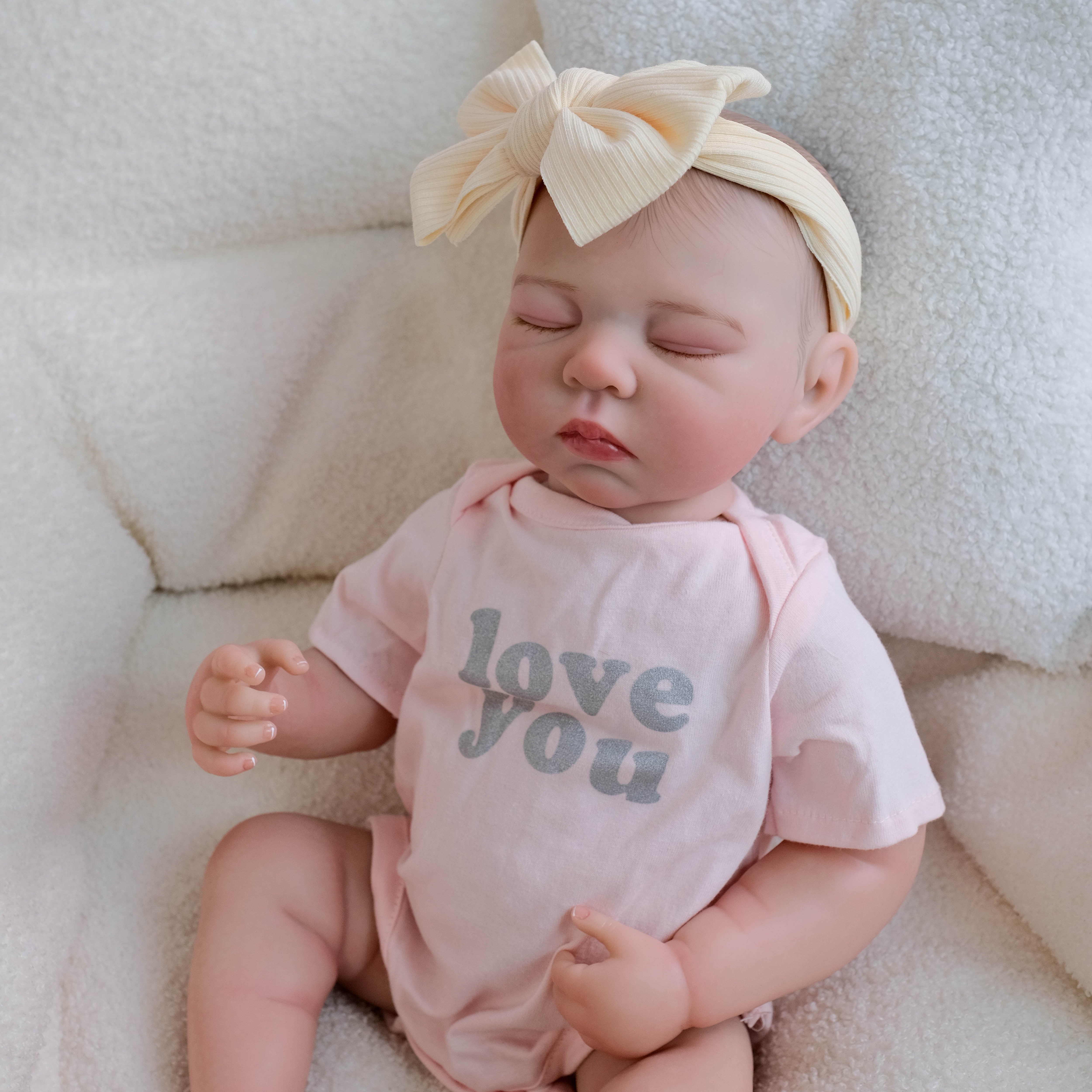 Lalka Reborn winylowa Melisa – 48 cm detail image 1