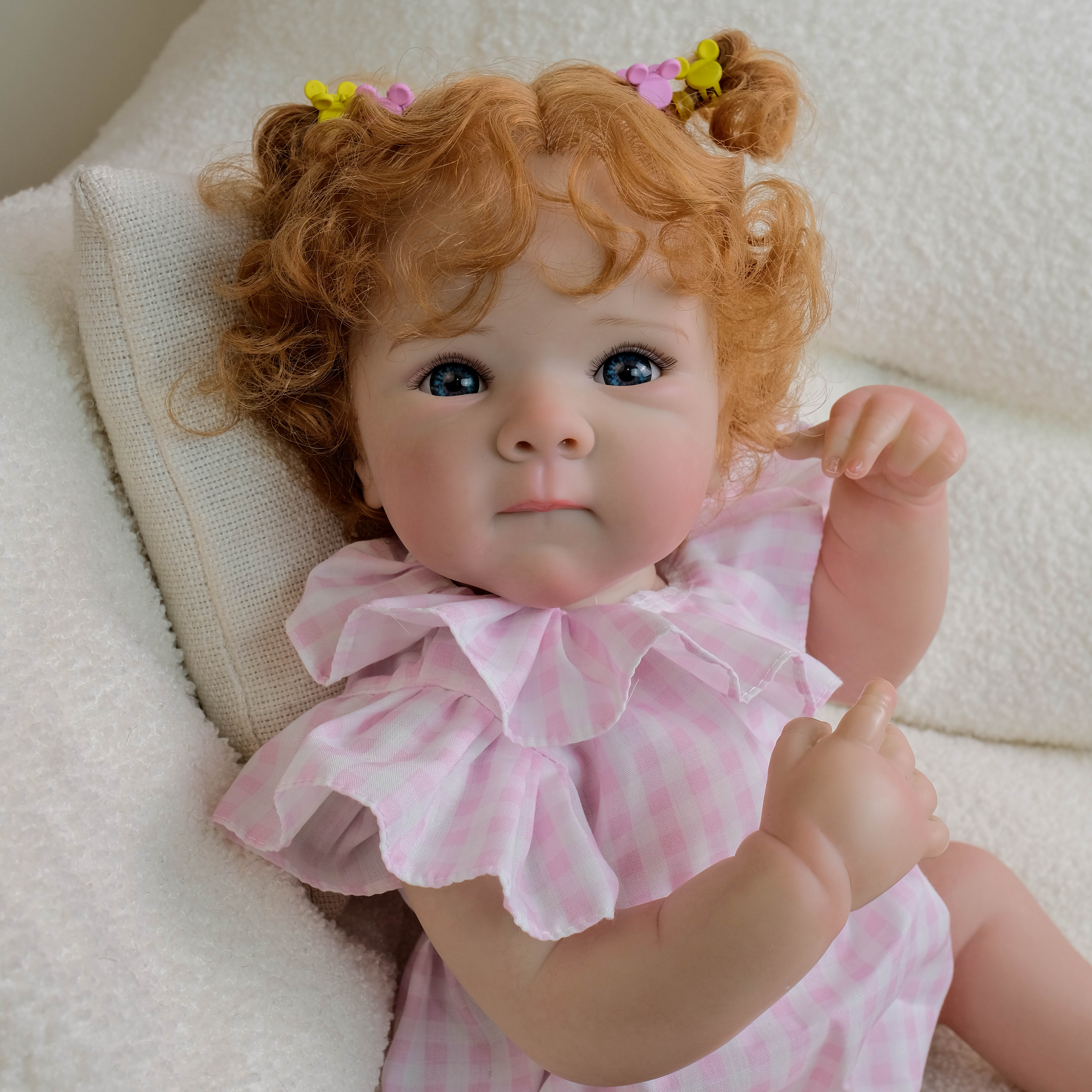 Lalka Reborn Winylowa Francisca – 45 cm detail image 4