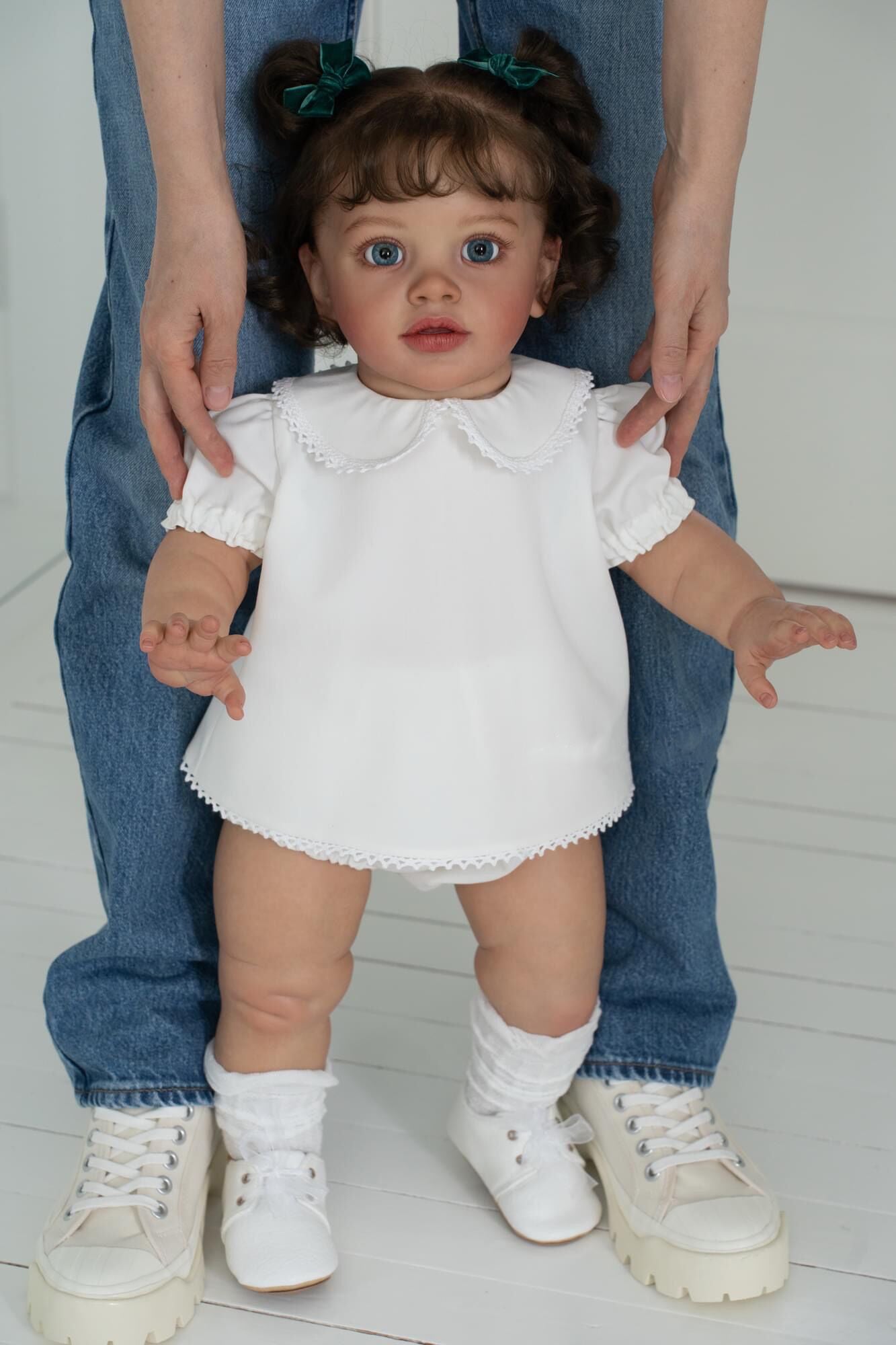Bébé Reborn en Silicone Carmela – 65 cm, avec Son detail image 4
