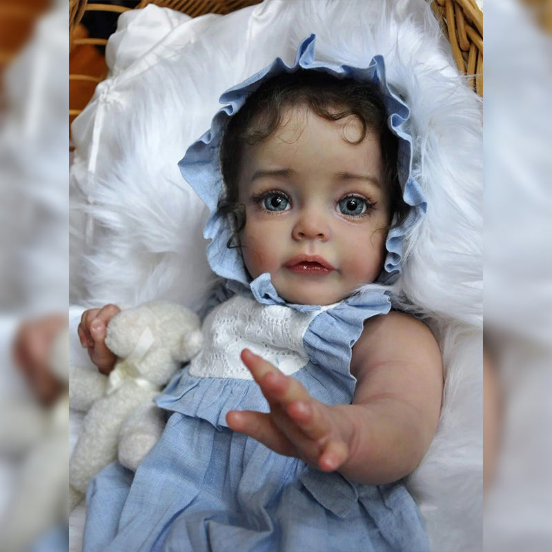 Bébé Reborn en Silicone Eugenia – 60 cm, avec Son detail image 3