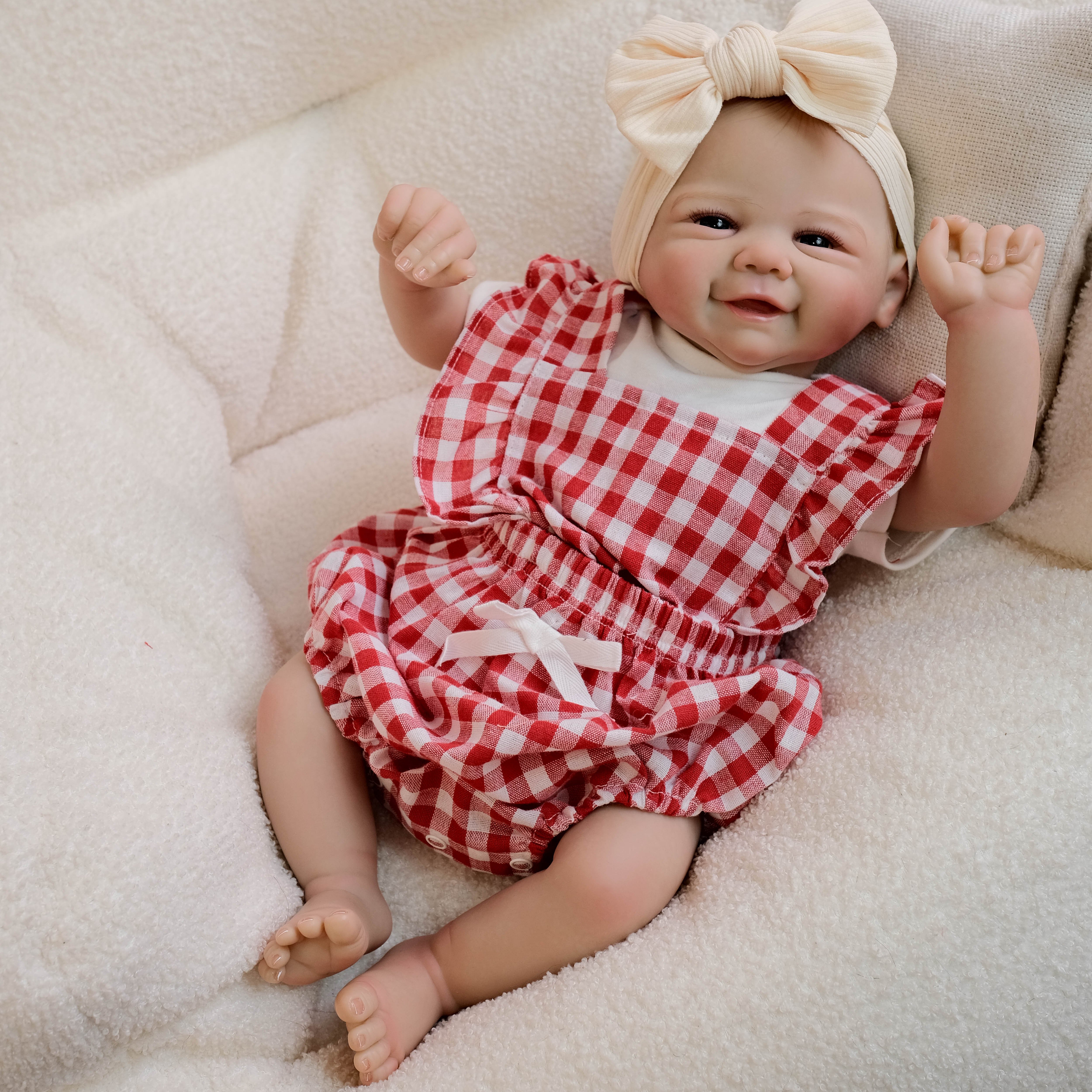 Lalka Reborn Winylowa Laura – 48 cm