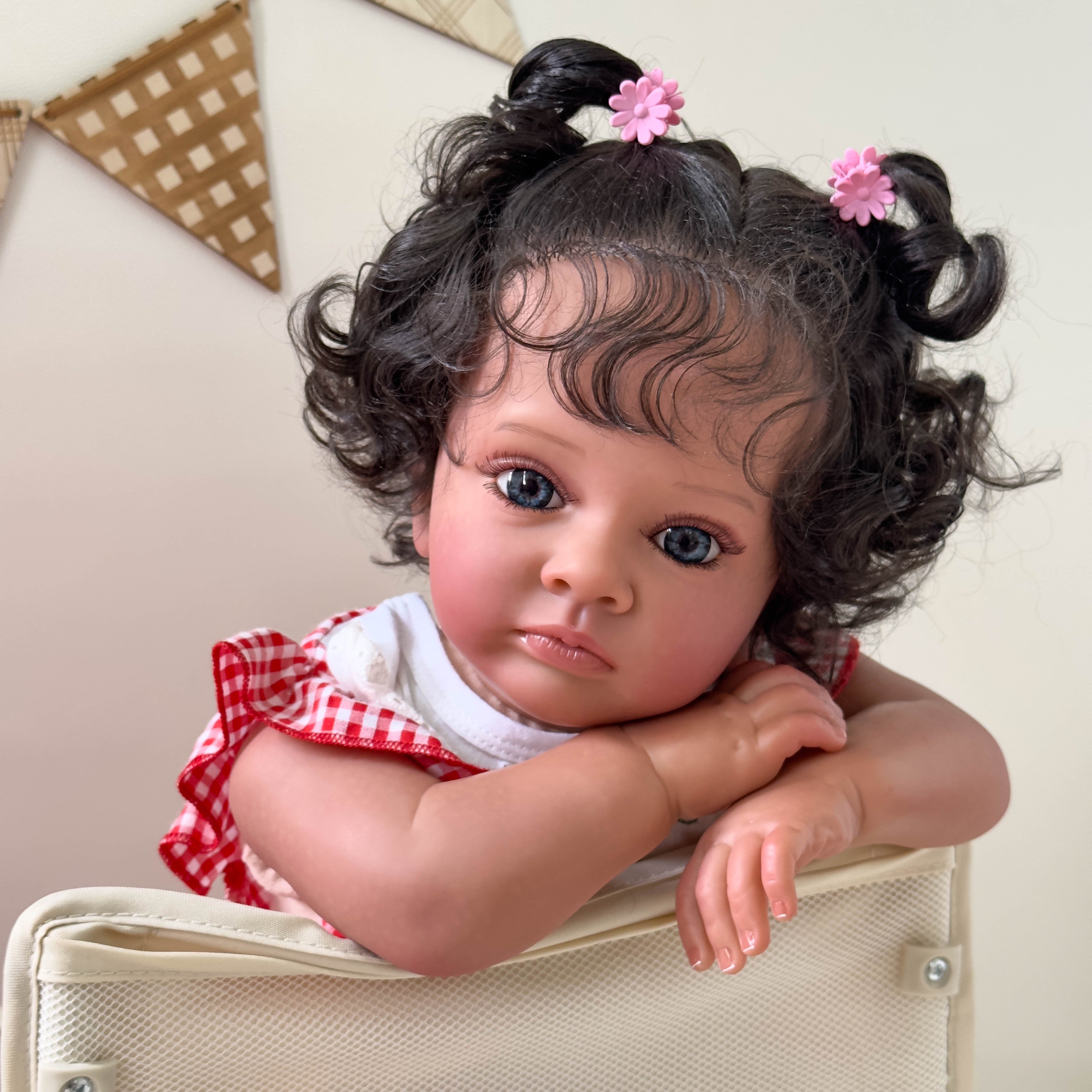 Reborn Bebek Coral – 58 cm, Sesli detail image 2
