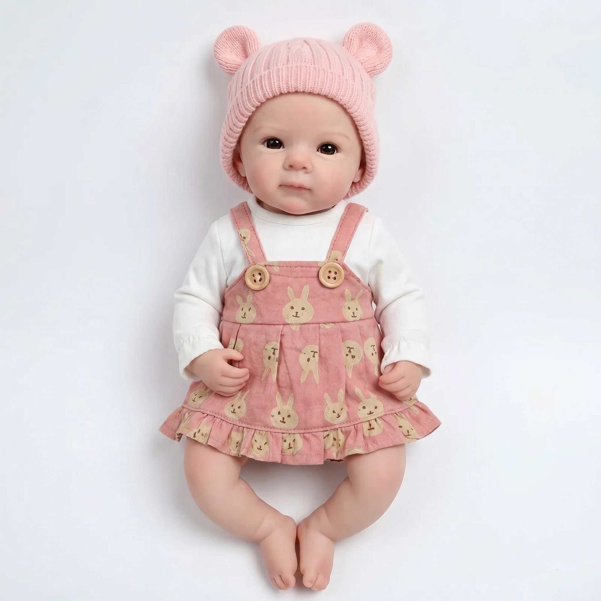 Bambola Reborn in Silicone Pieno Antonio – 30 cm, con Suono detail image 1