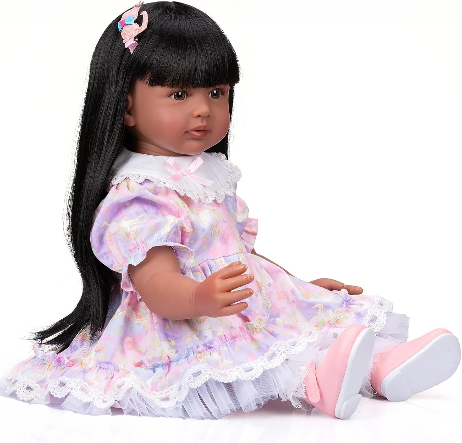 Lalka Reborn Alejandra – 60 cm, z dźwiękiem detail image 5