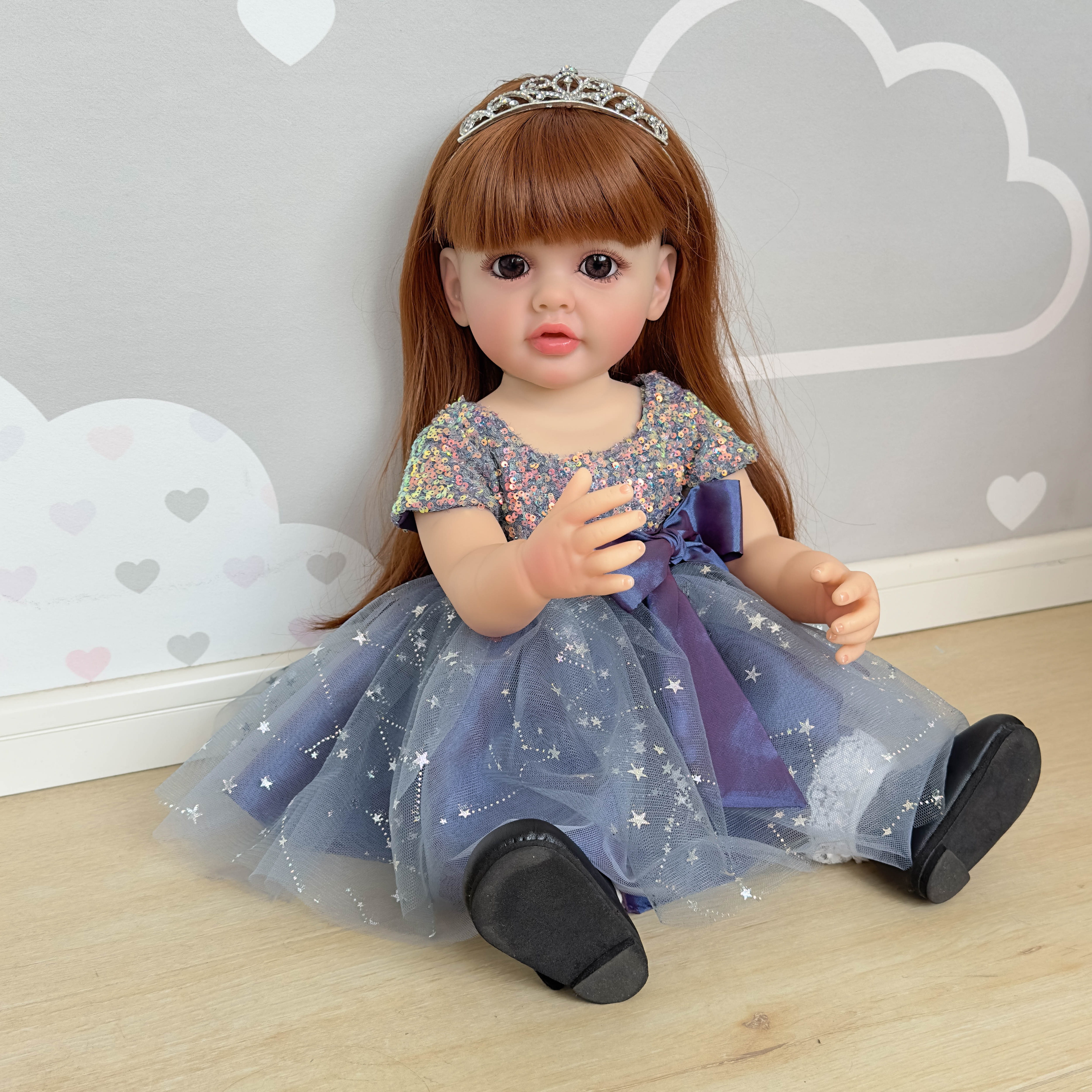 Bebé Reborn de Silicona Completa Viridiana – 55 cm, con Sonido detail image 1