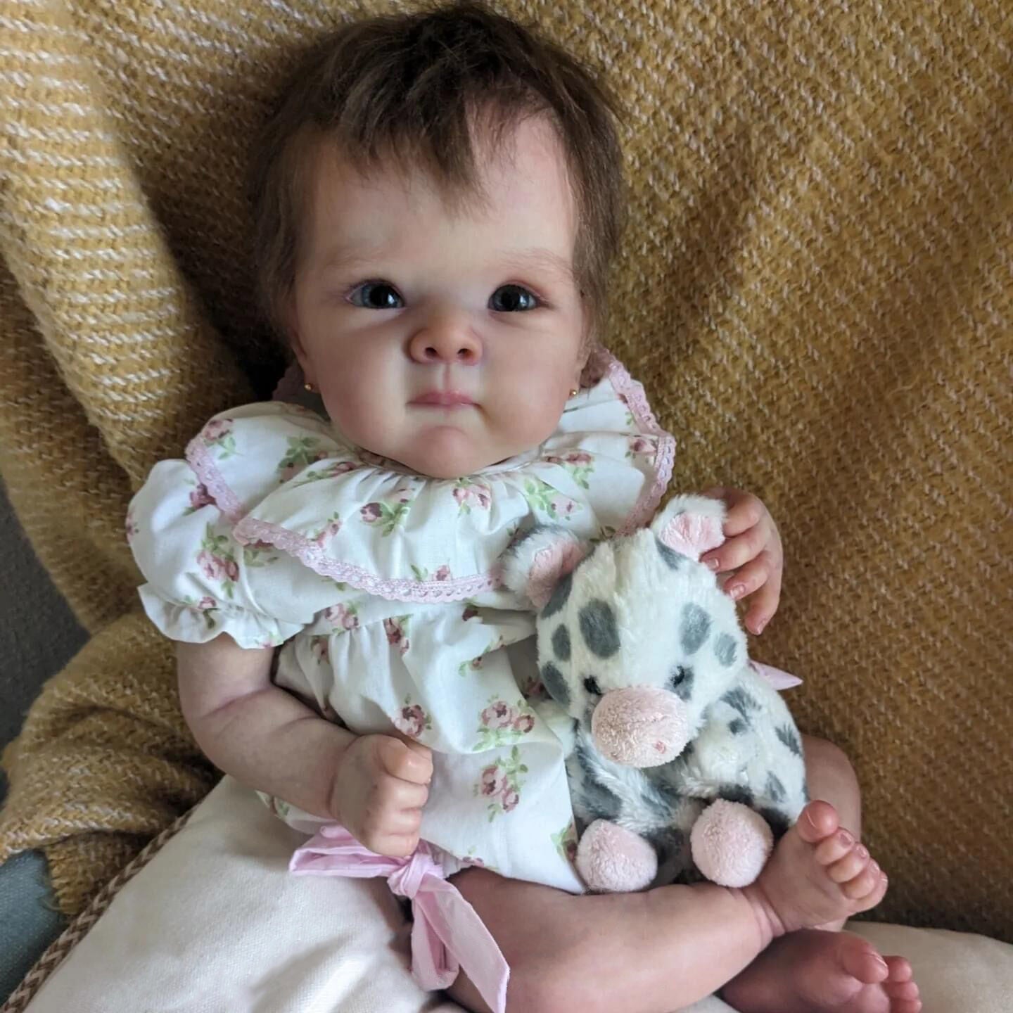 Bébé Reborn en Silicone Humberto – 45 cm, avec Son