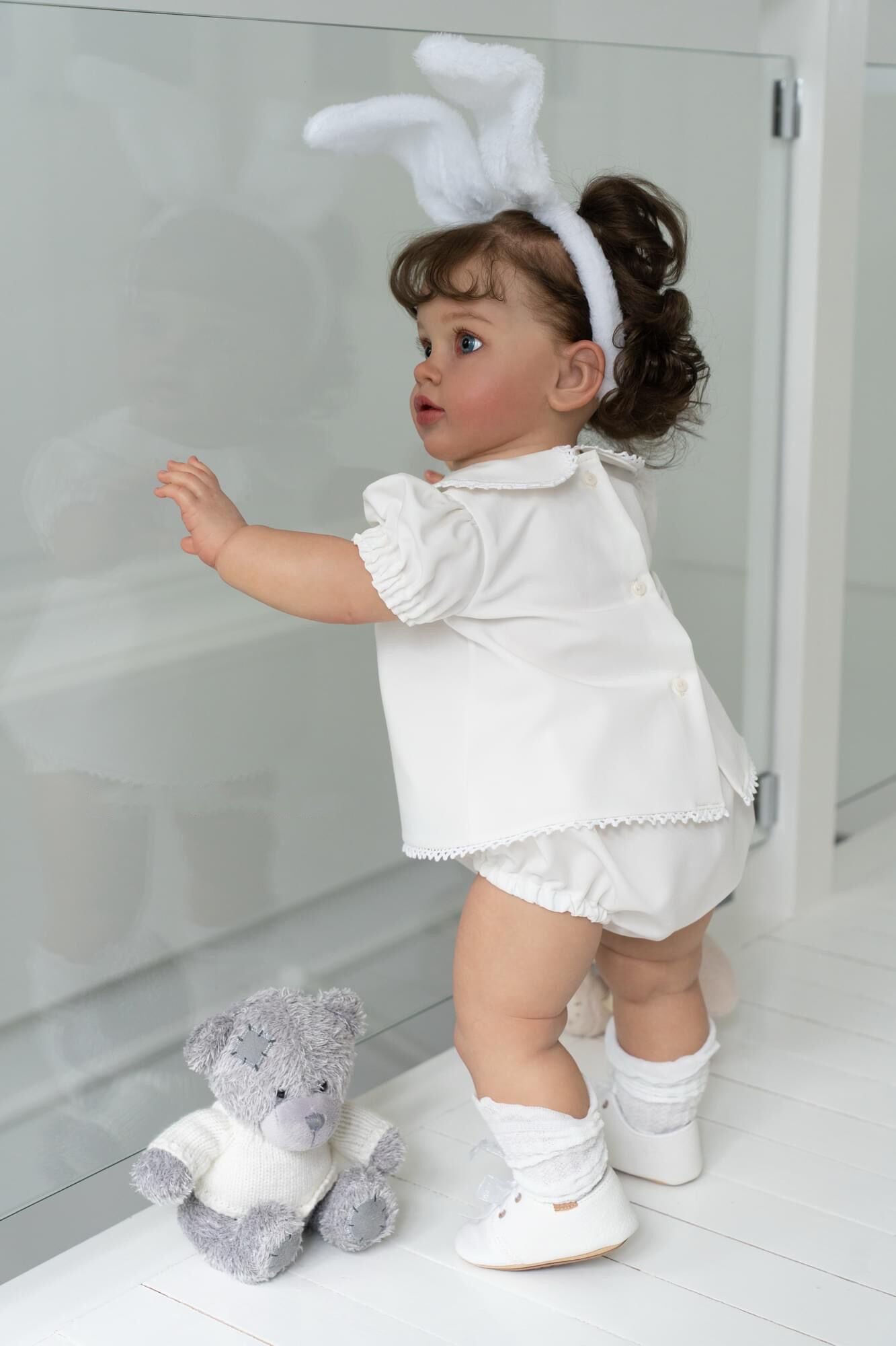 Bébé Reborn en Silicone Carmela – 65 cm, avec Son detail image 2