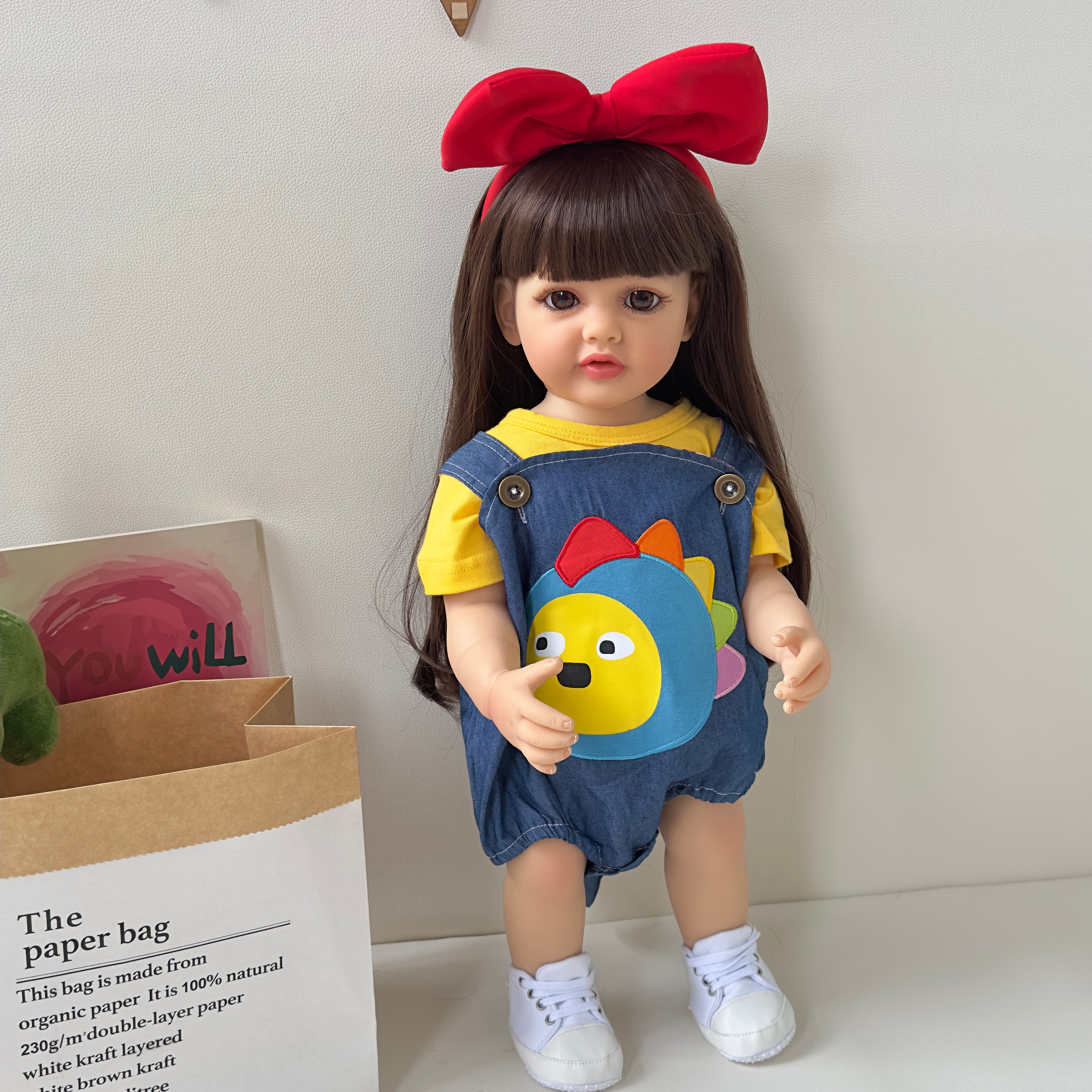 Bambola Reborn di Silicone Completa Dalia – 55 cm, con Suono detail image 3