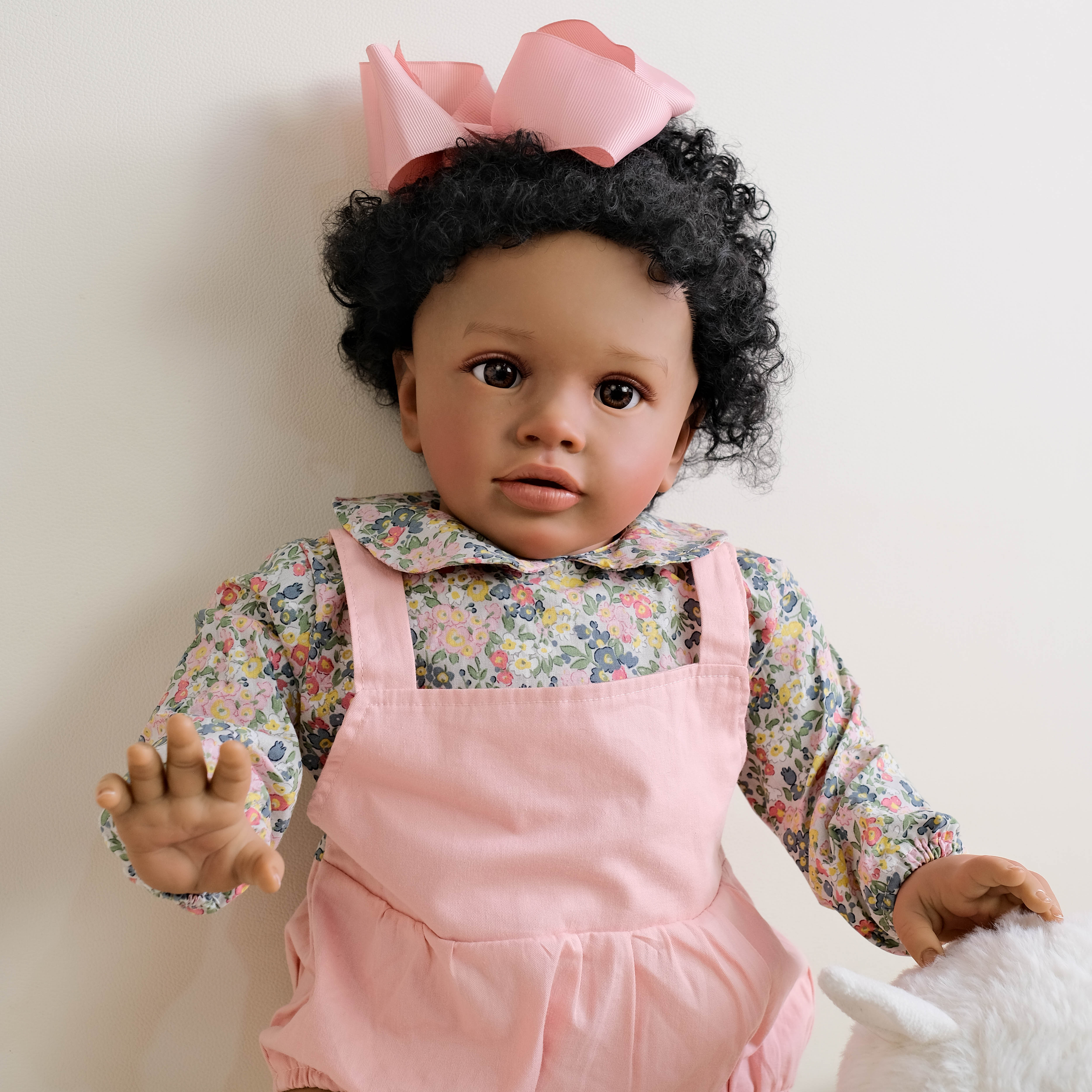 Almudena Reborn Bebek – 65 cm, Sesli detail image 8