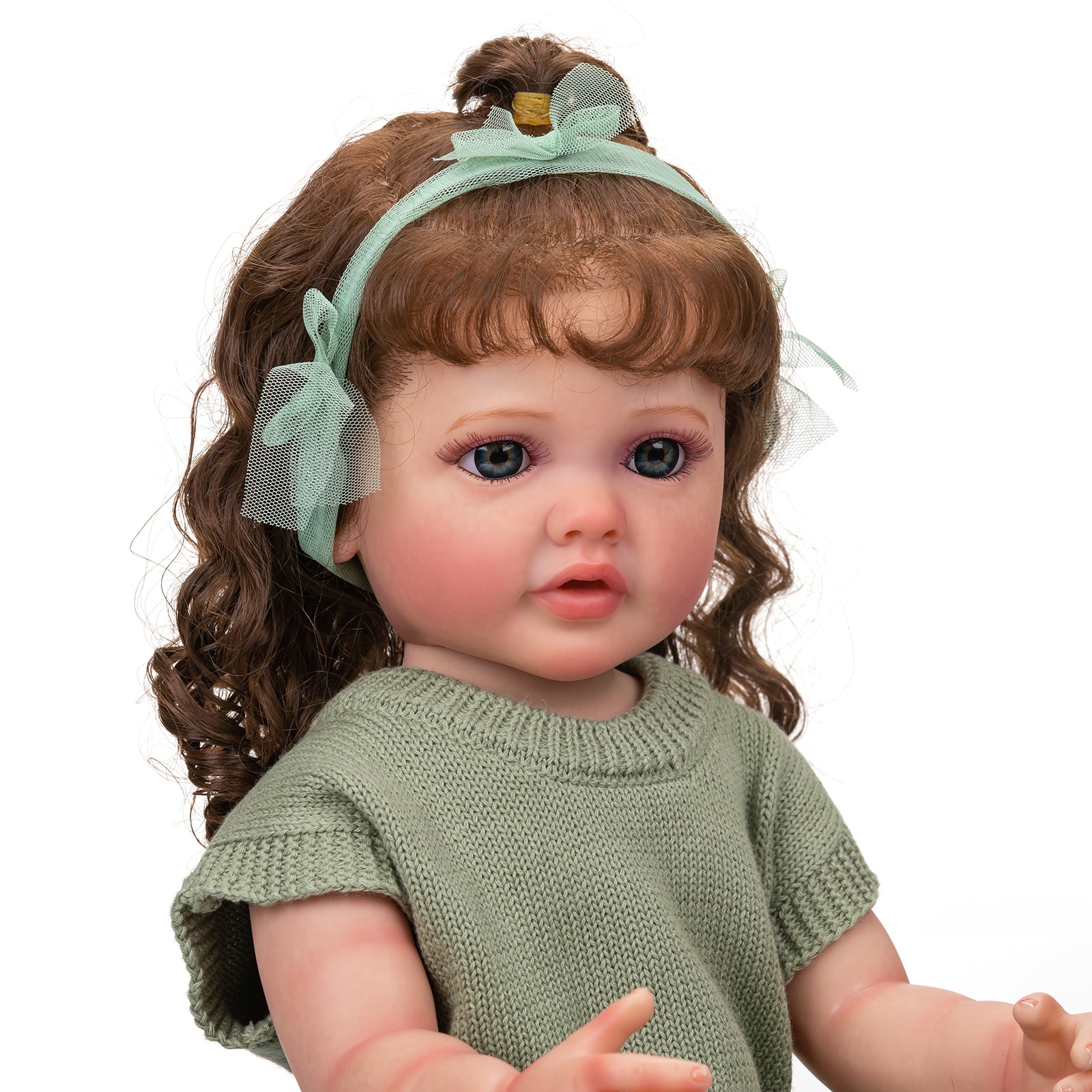 Bebé Reborn de Silicona Flavia – 55 cm, con Sonido detail image 2