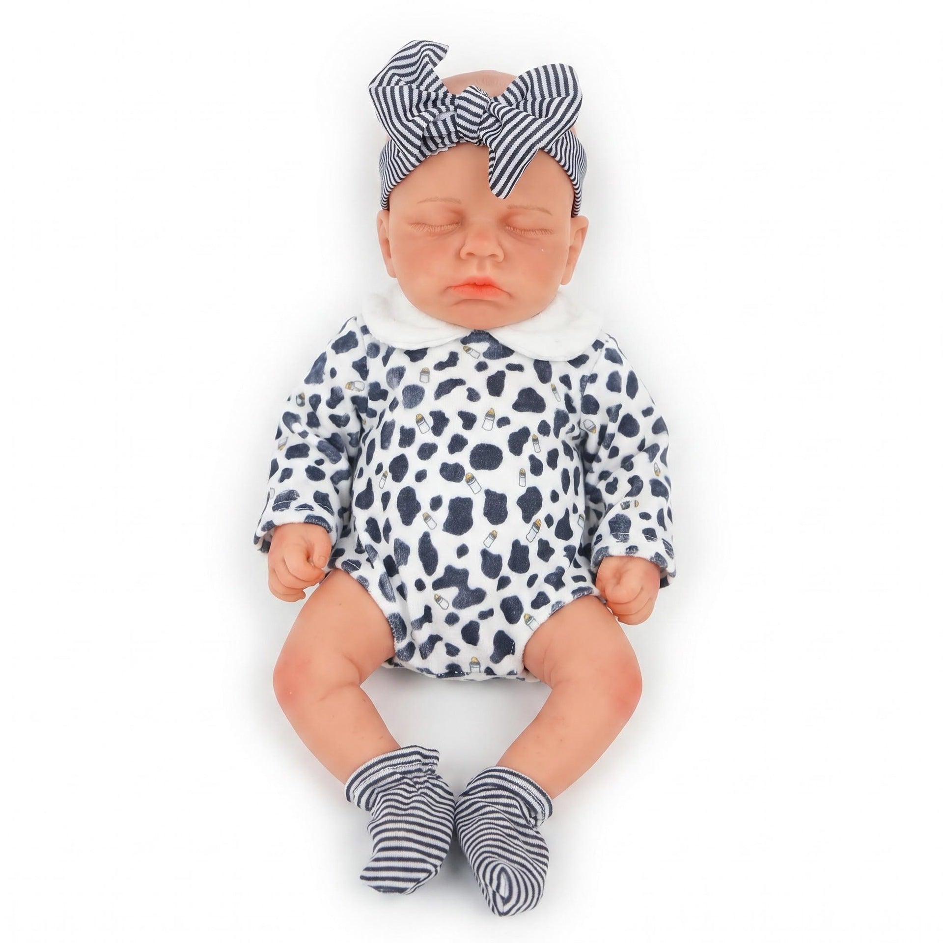 Bambola Reborn in Silicone Completa Andrés – 30 cm, con Suono detail image 1