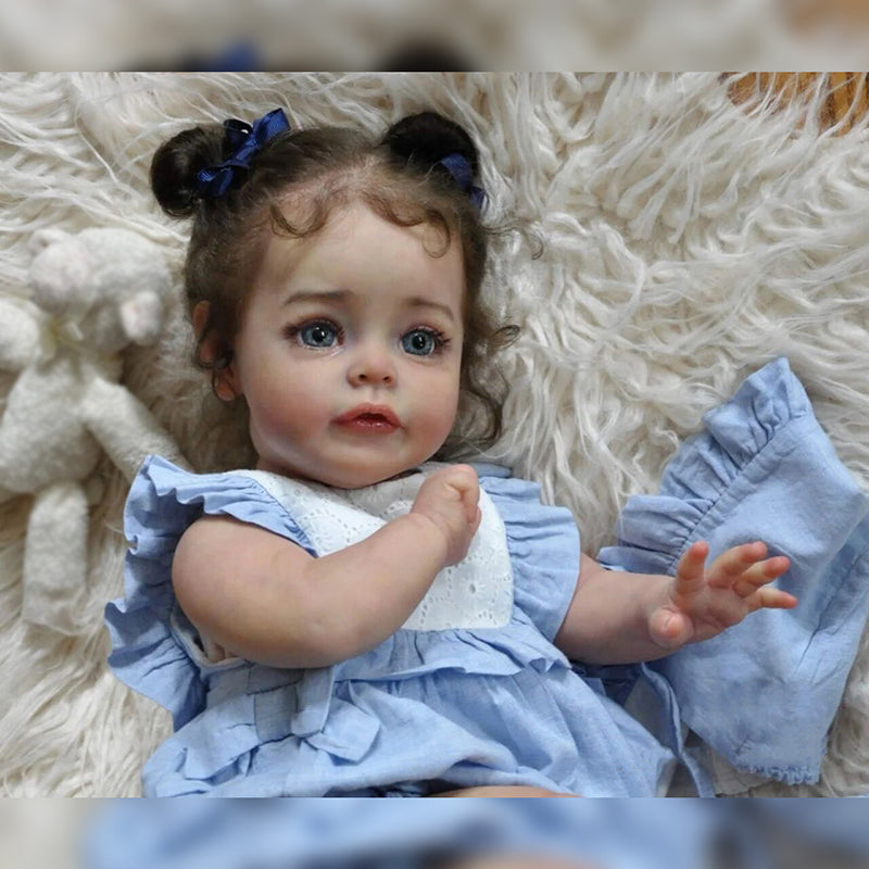 Bébé Reborn en Silicone Eugenia – 60 cm, avec Son detail image 1