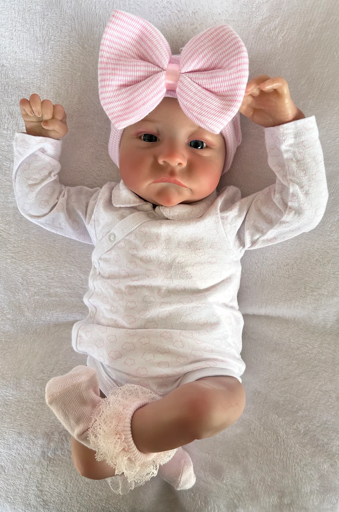 Bébé Reborn en Silicone Cósima – 48 cm, avec Son detail image 1