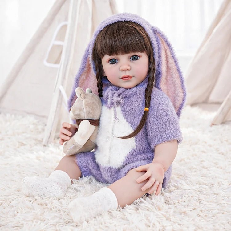 Bebé Reborn de Vinilo Julia – 55 cm, con Sonido
