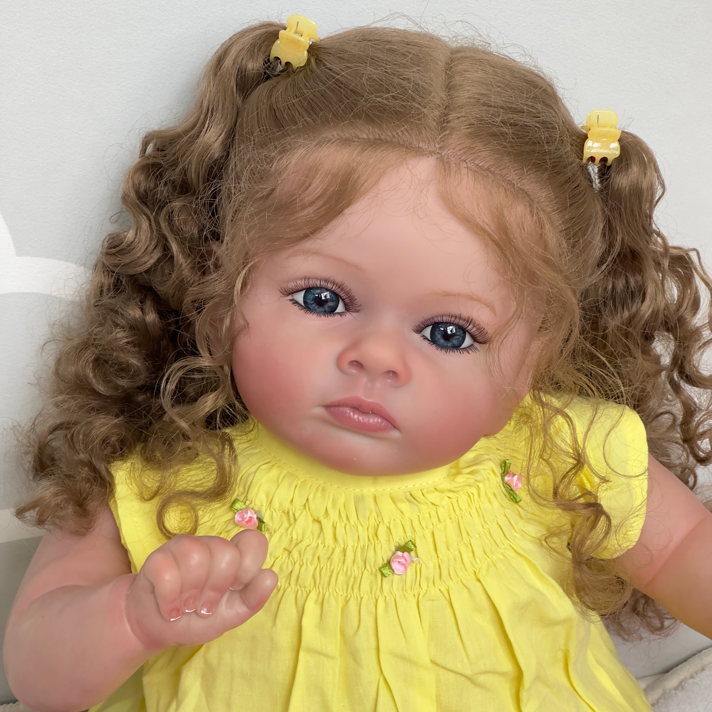 Bebé Reborn de Vinilo Milena – 58 cm, con Sonido detail image 3