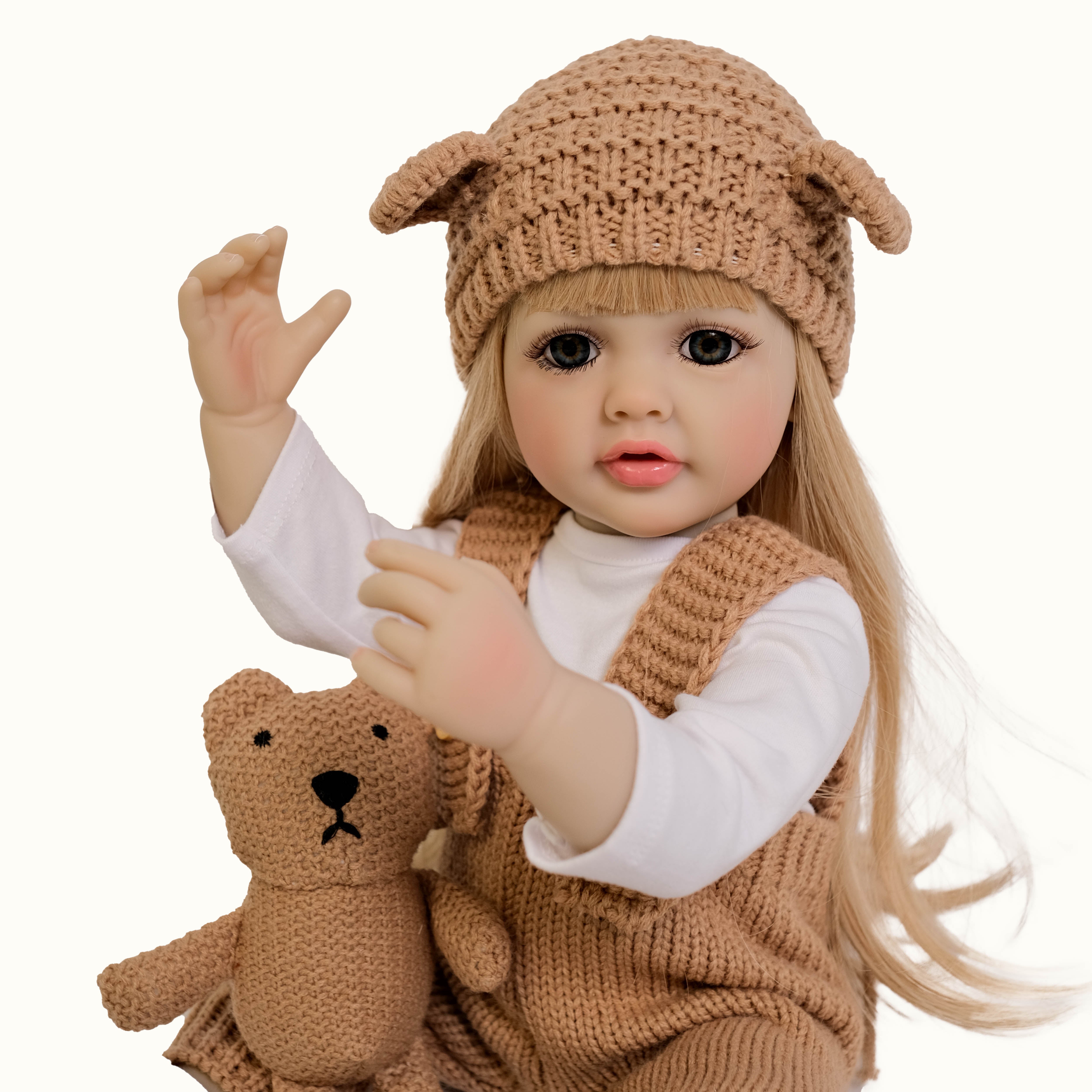 Bambola Reborn in Silicone Completa Rosario – 55 cm, con Suono detail image 10