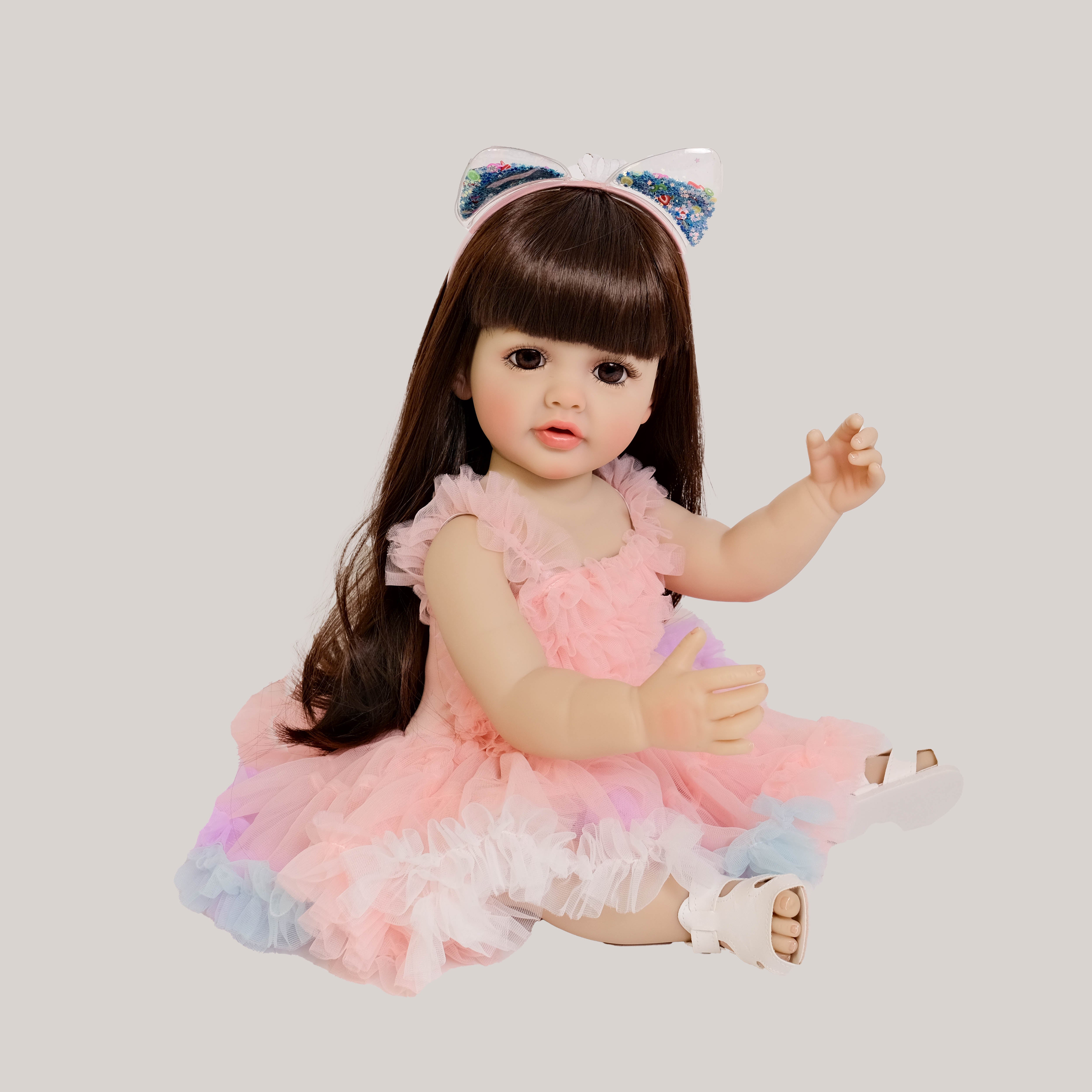 Bebé Reborn de Vinilo Mirta – 55 cm, con Sonido detail image 3