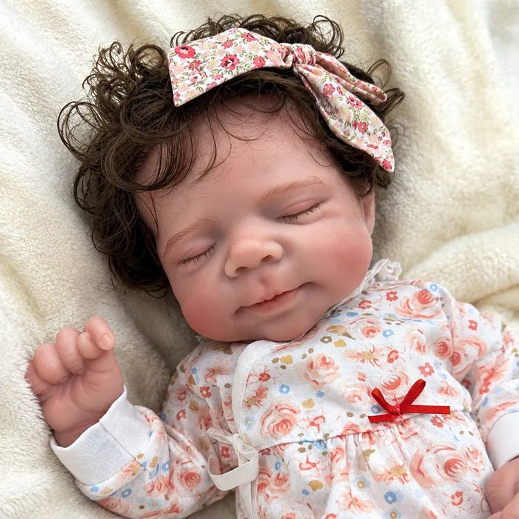 Bebé Reborn de Silicona Completa Paula – 45 o 50 cm, Pelo Implantado detail image 2