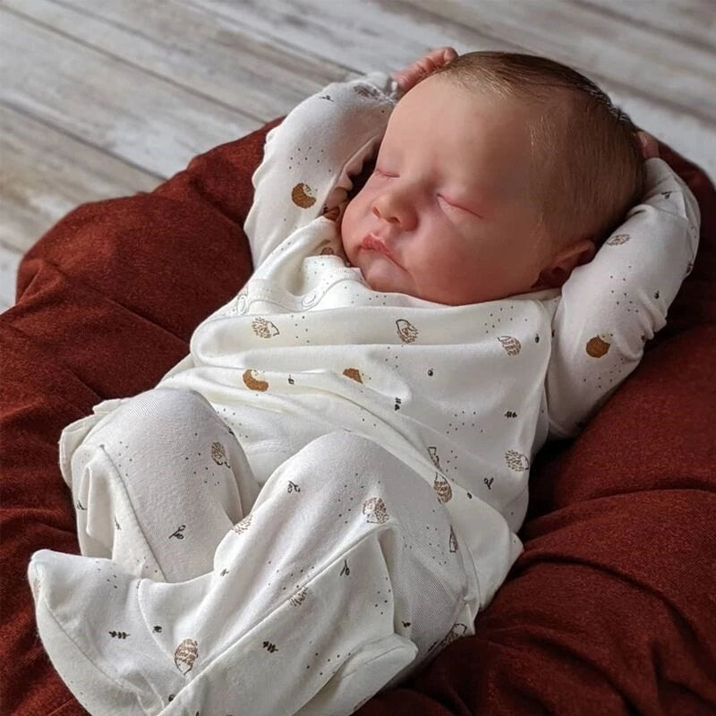 Bebé Reborn de Silicona Evangelina – 48 cm