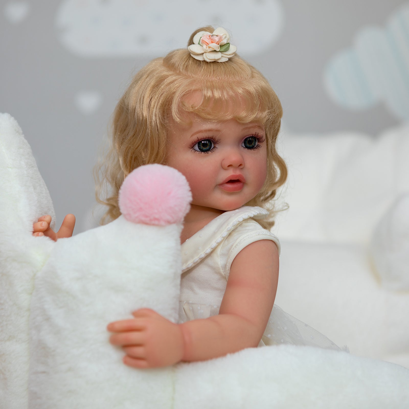 Bebé Reborn de Silicona Estefanía – 55 cm, con Sonido detail image 3