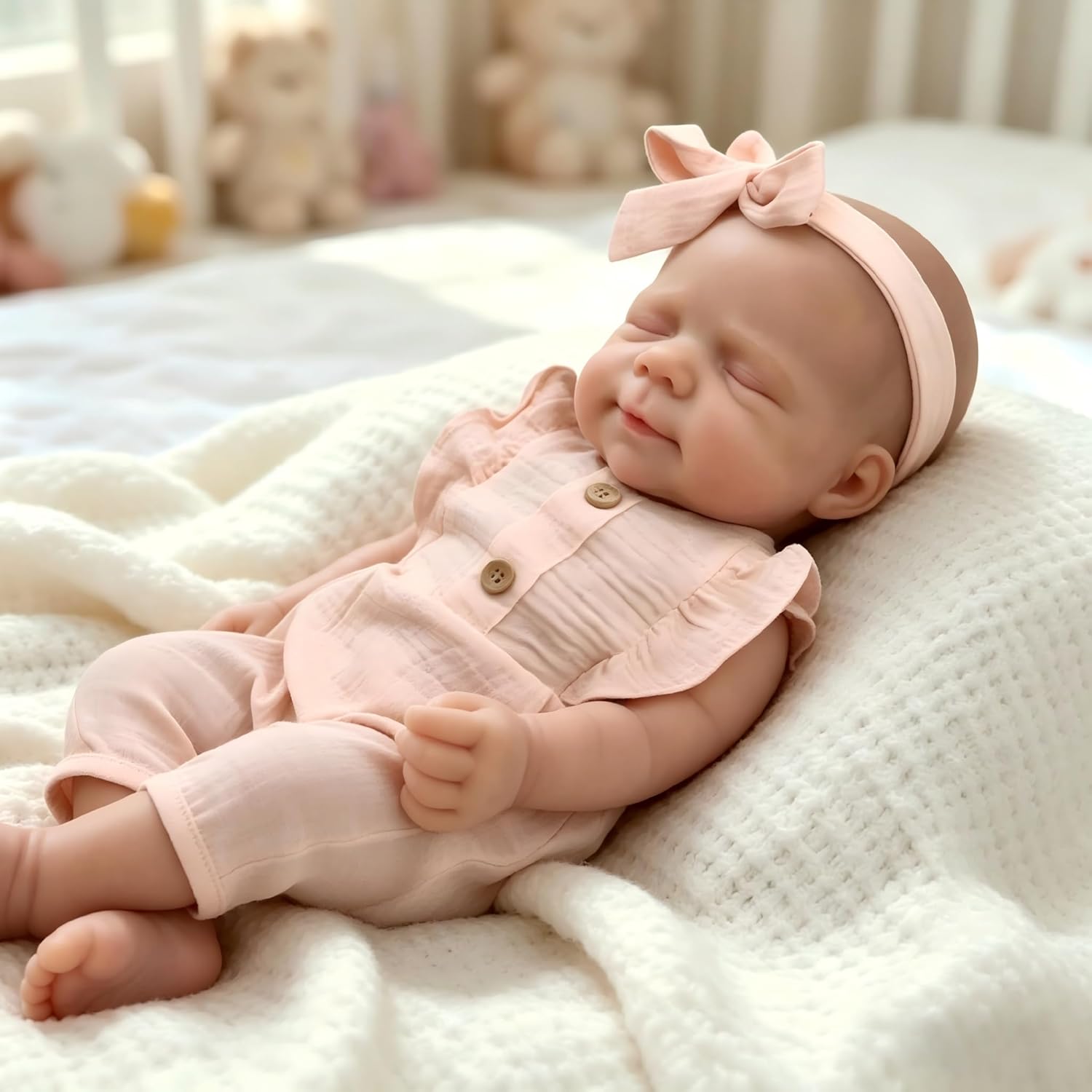 Bambola Reborn in Silicone Pieno Azahara – 50 cm detail image 4