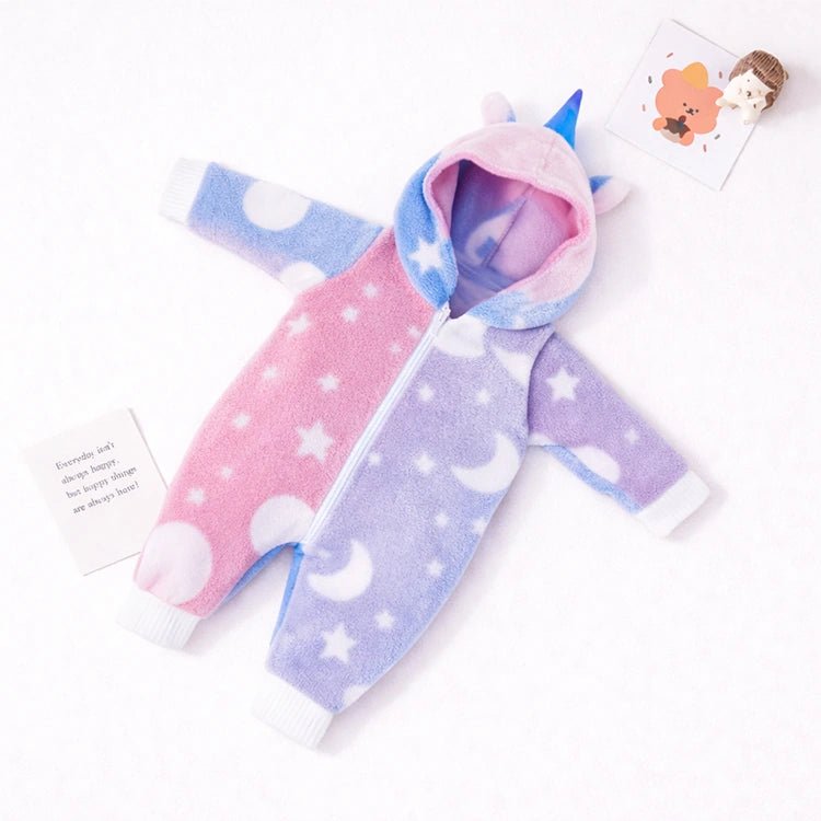 Pelele unicornio para muñeca reborn