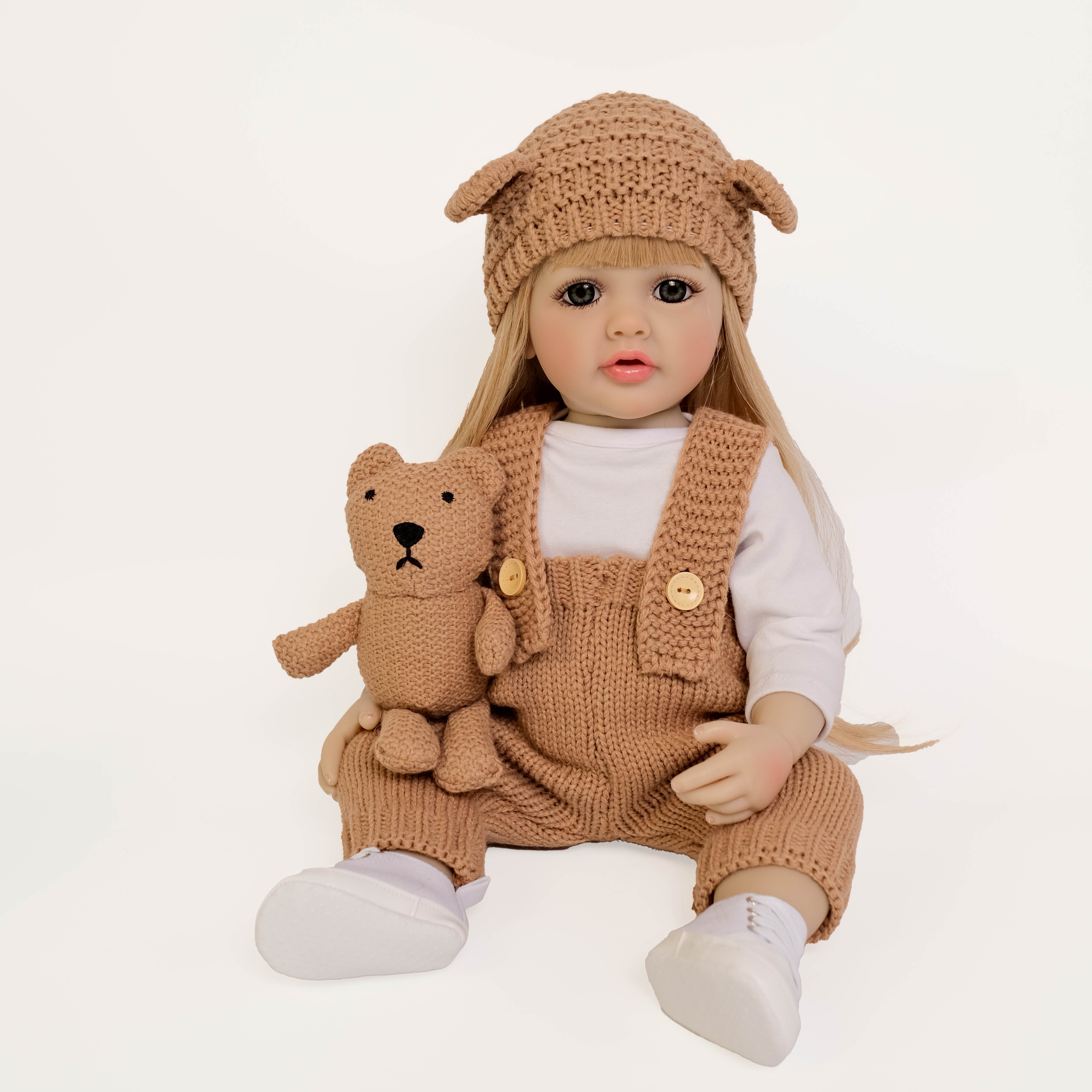 Bambola Reborn in Silicone Completa Rosario – 55 cm, con Suono detail image 9