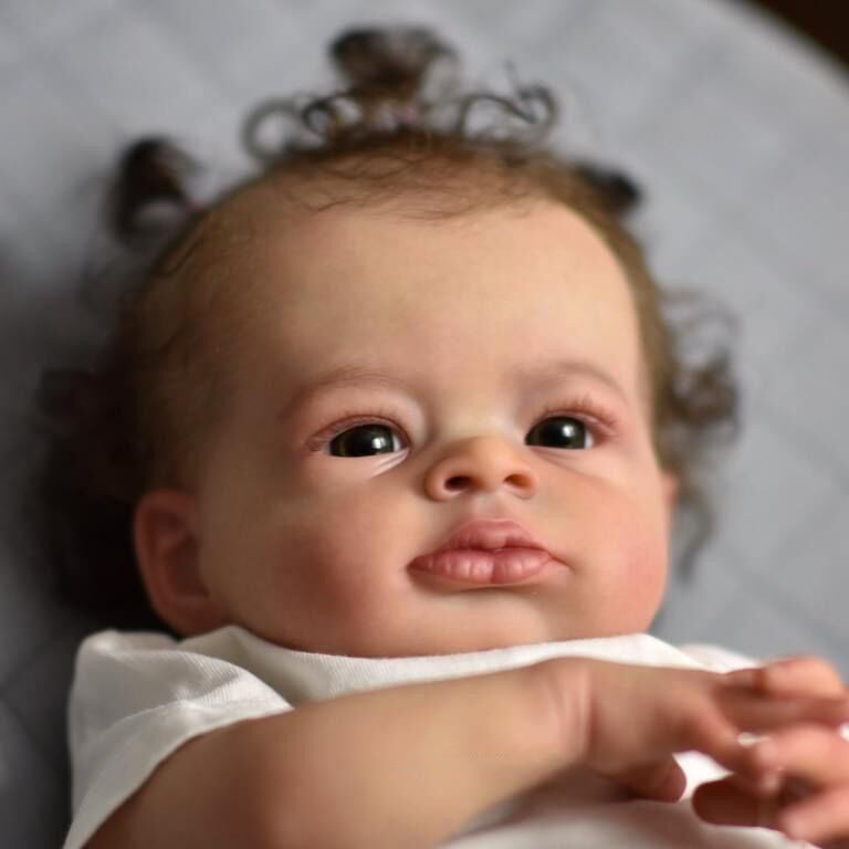Bébé Reborn en Silicone Dinora – 50 cm, avec Son detail image 3