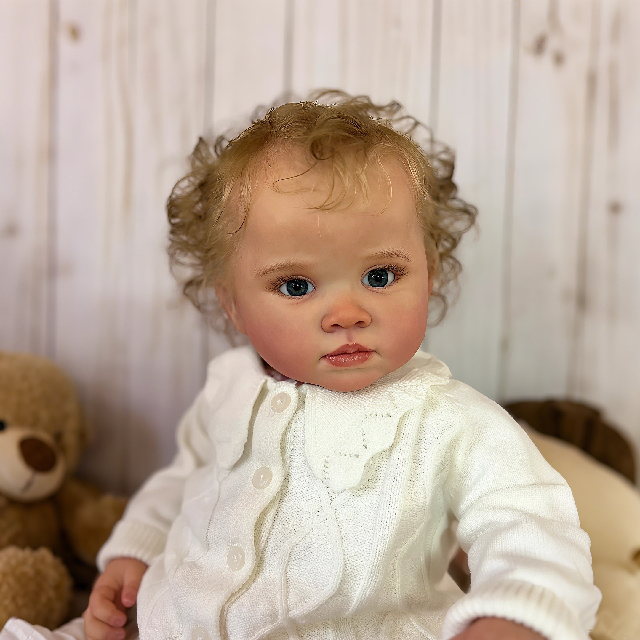 Bambola Reborn Miguel – 55 cm, con Suono detail image 10