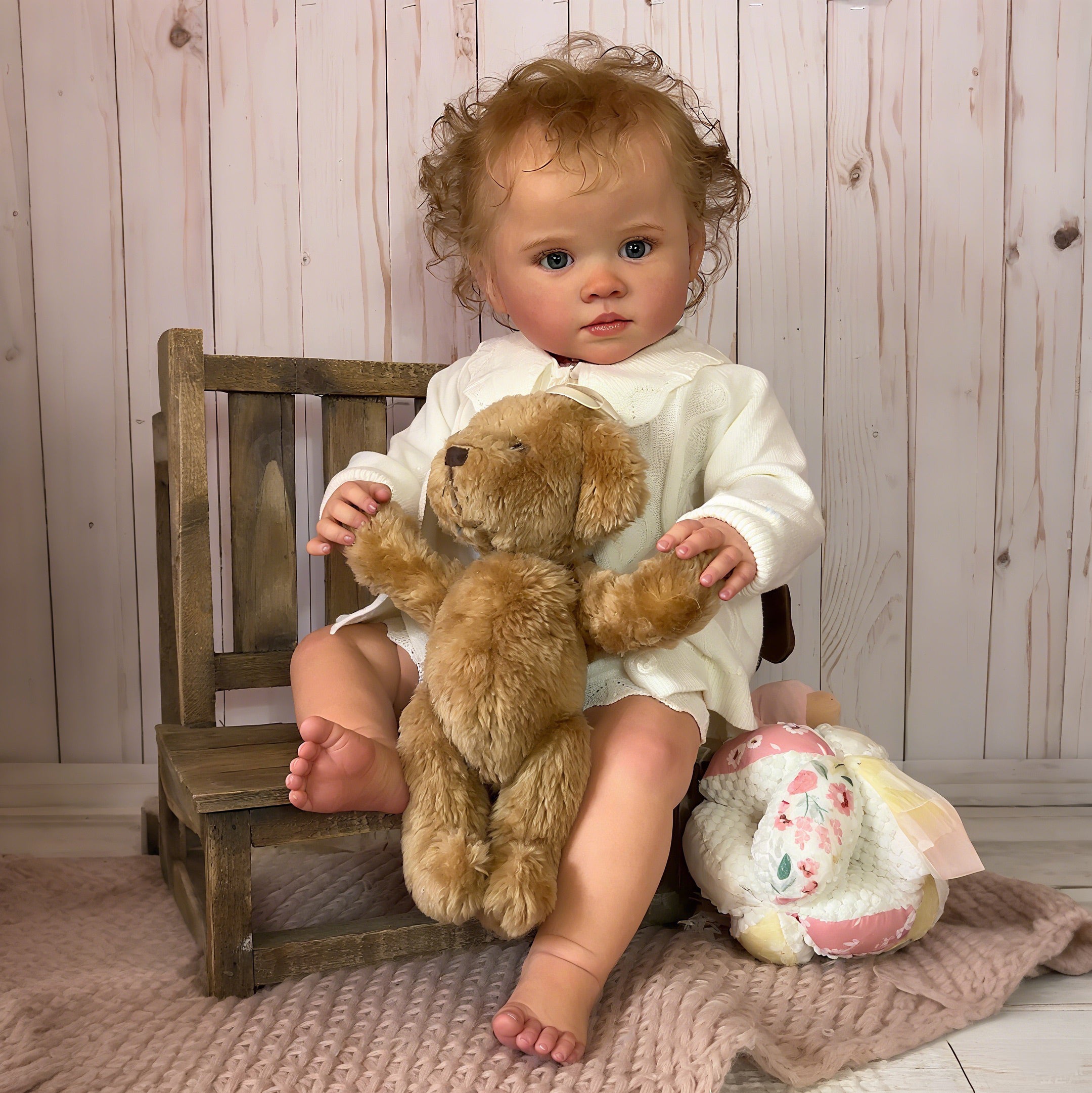 Bambola Reborn Miguel – 55 cm, con Suono detail image 11