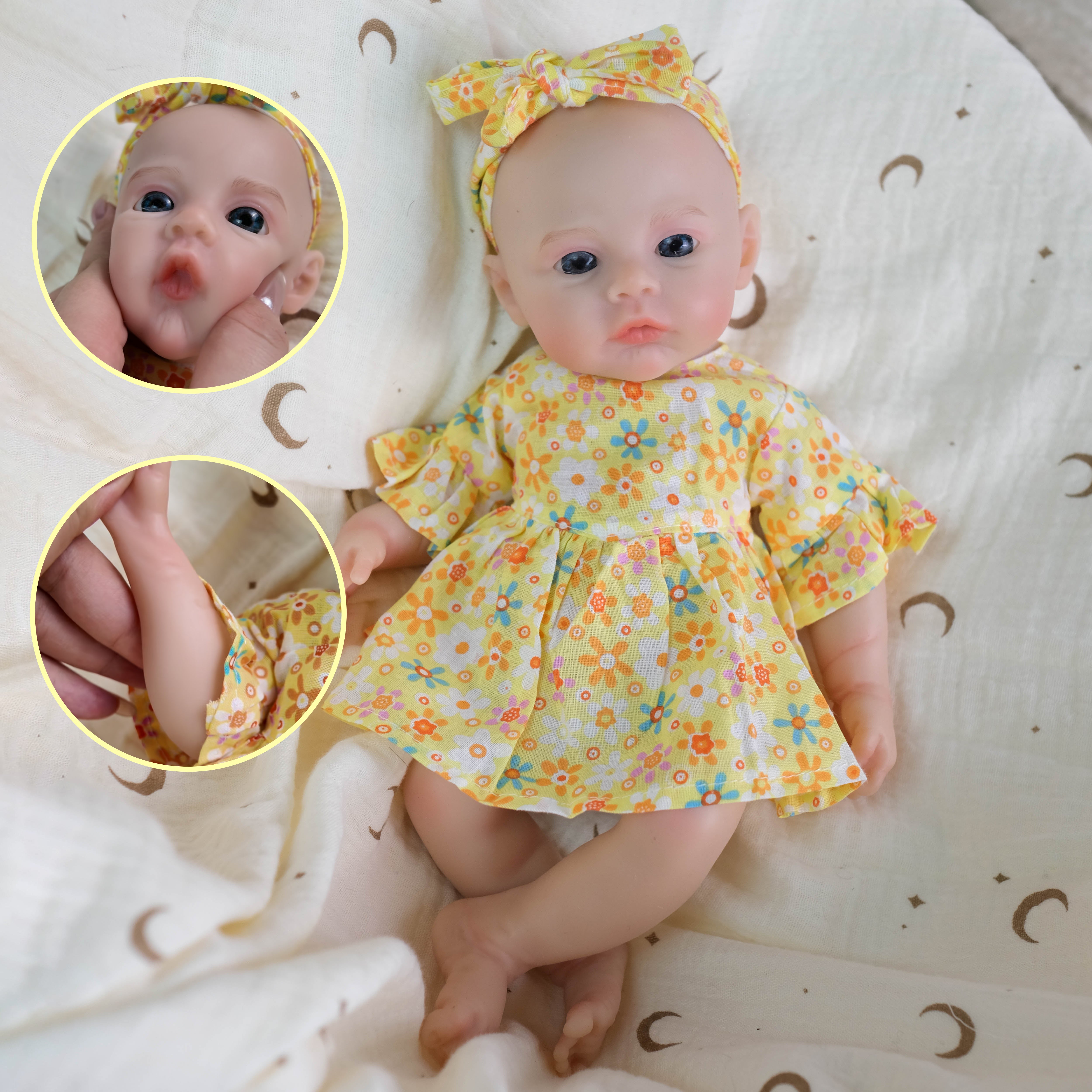 Bambola Reborn in Silicone Pieno Itziar – 30 cm, con Suono detail image 6