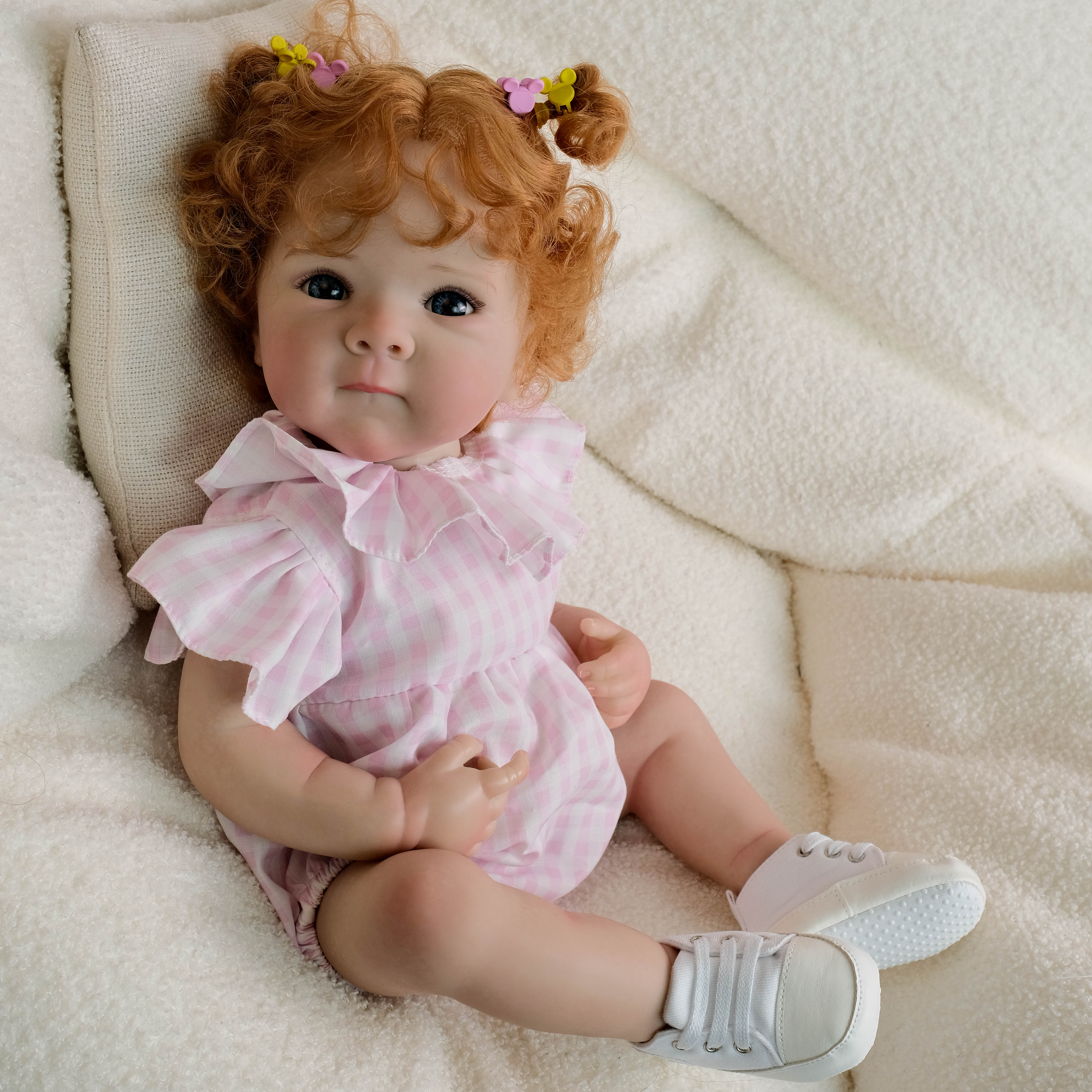 Lalka Reborn Winylowa Francisca – 45 cm detail image 5