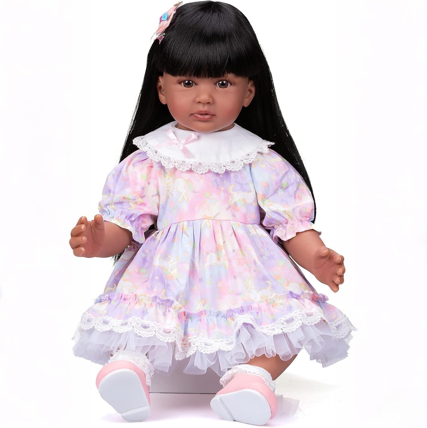 Lalka Reborn Alejandra – 60 cm, z dźwiękiem detail image 6
