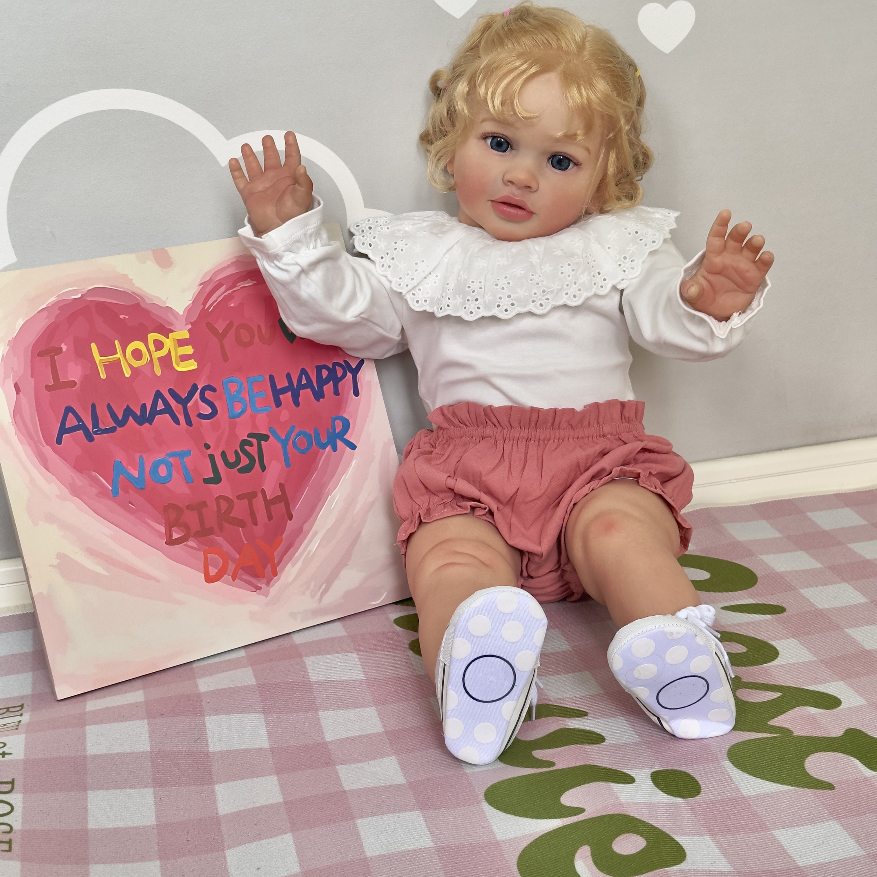 Bébé Reborn en Silicone Camelia – 65 cm, avec Son detail image 3