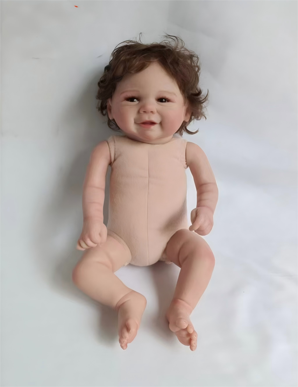 Lalka Reborn Winylowa Flora – 48 cm detail image 10