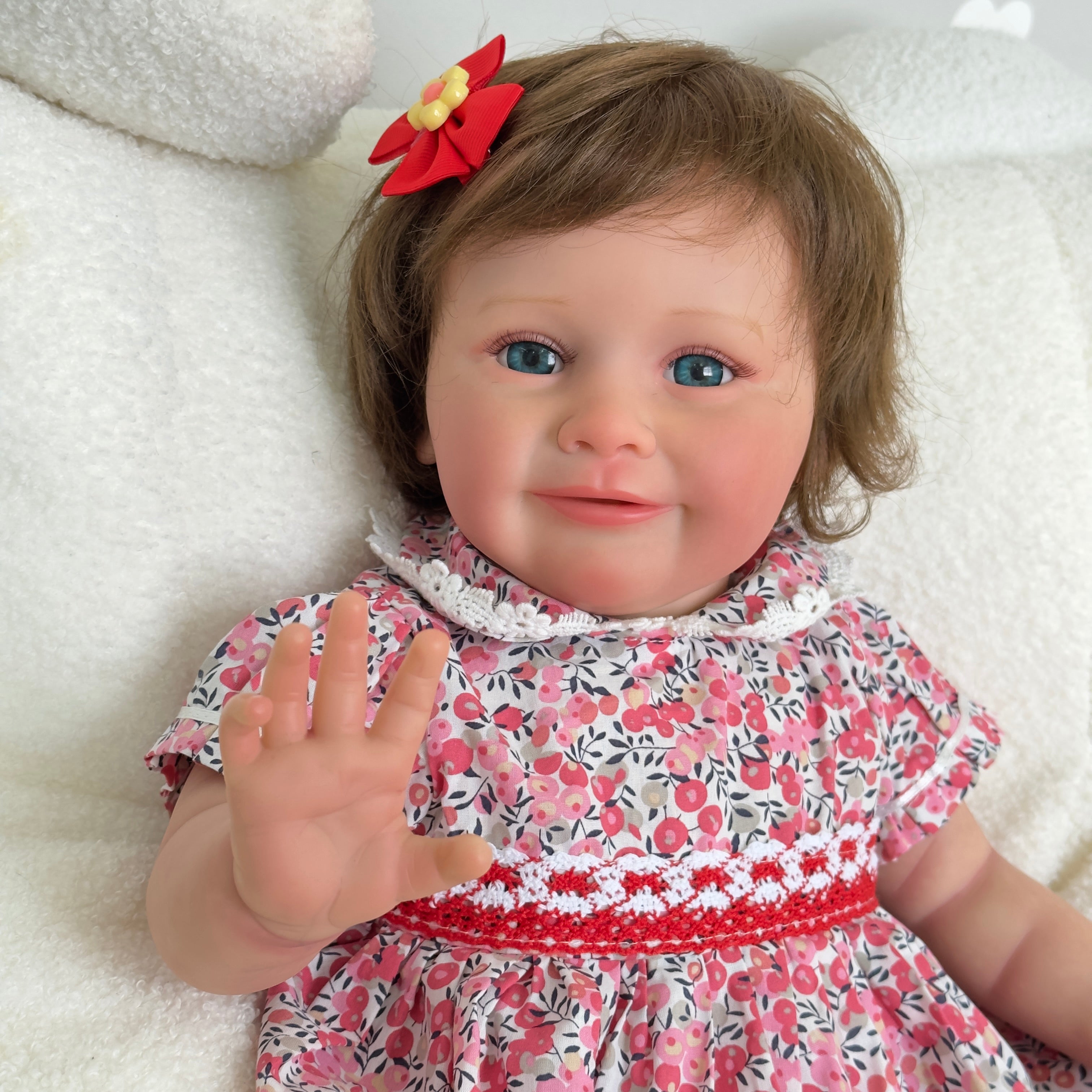 Lalka Reborn Adoración – 60 cm, z dźwiękiem detail image 3