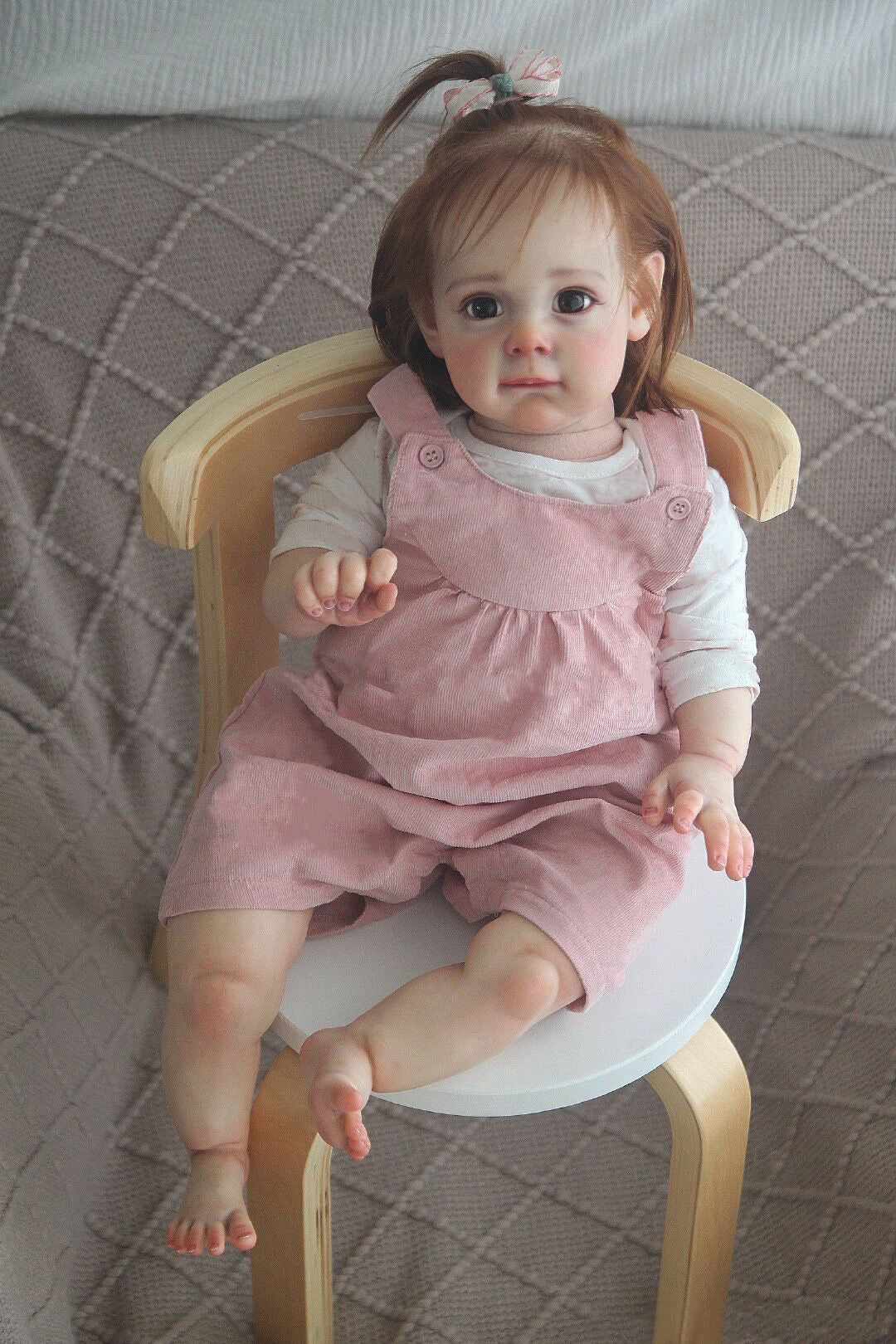 Bebé Reborn de Silicona Helga – 60 cm, con Sonido detail image 4